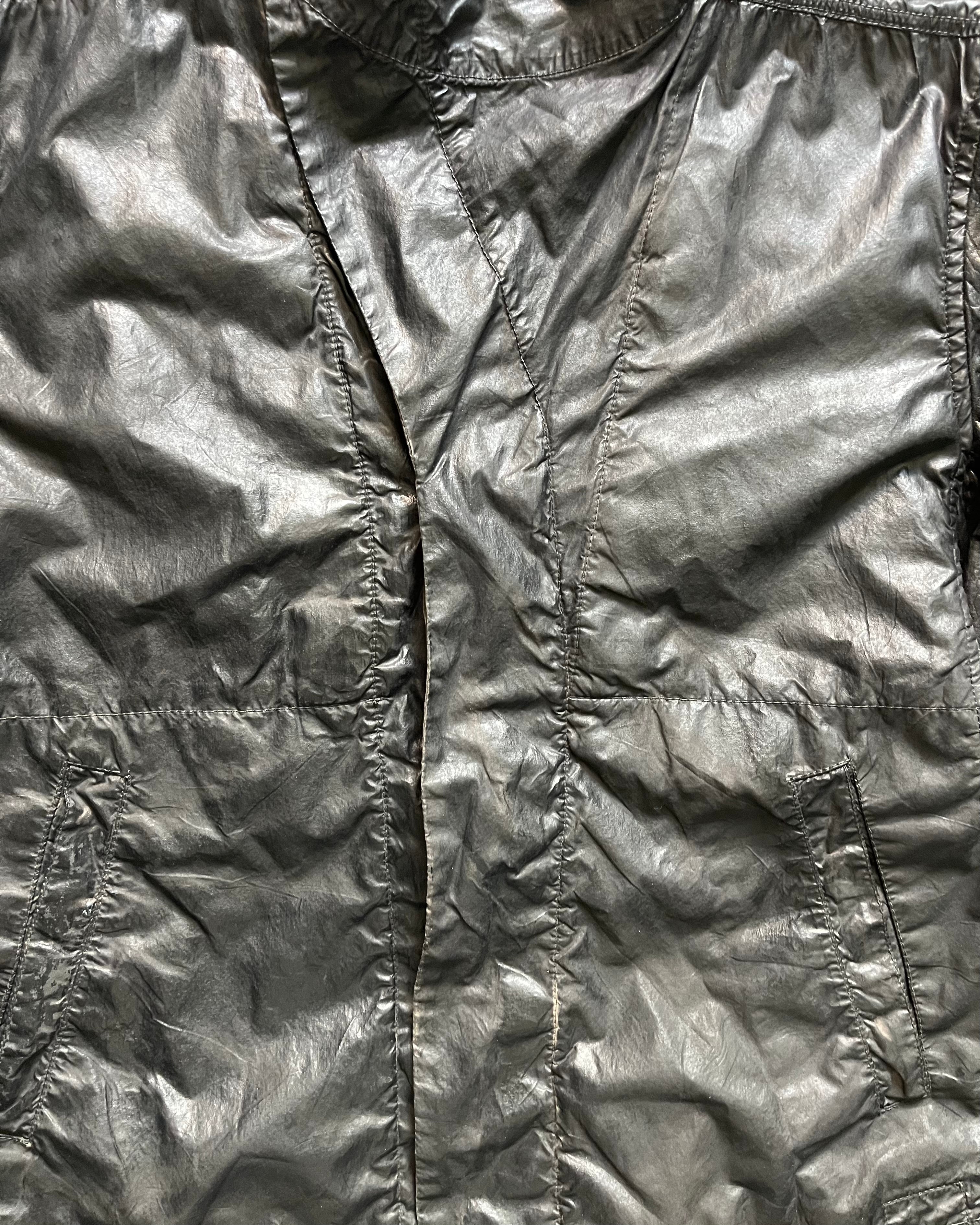 Rick Owens DRKSHW Hybrid Sofisticated Dark Leather Jacket (S/M) – Dolce ...