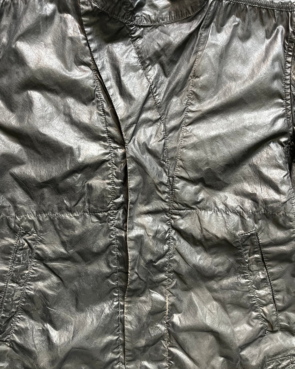 Rick Owens DRKSHW Hybrid Sofisticated Dark Leather Jacket (S/M)