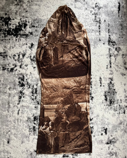SS98 Jean Paul Gaultier Bedouin Tribute Hooded Dress (M)