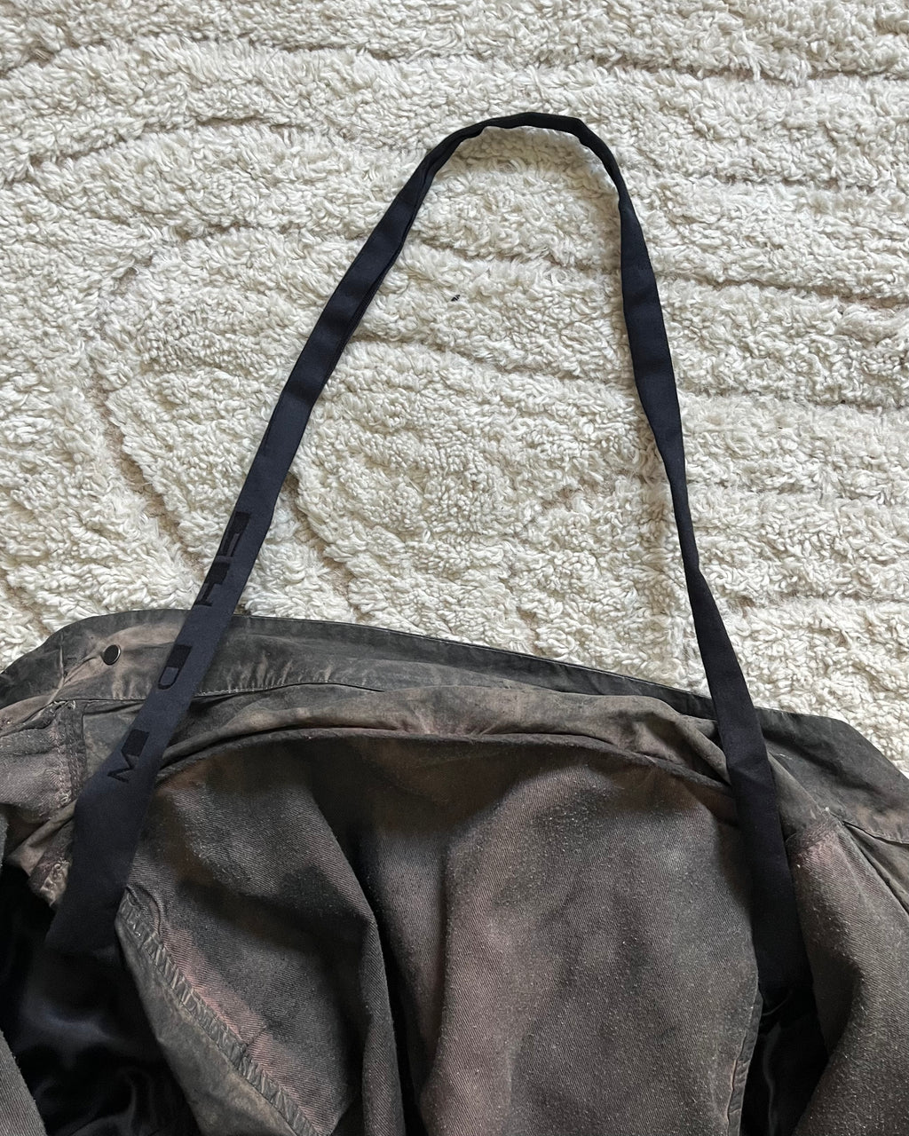 Rick Owens DRKSHW Hybrid Sofisticated Dark Leather Jacket (S/M)