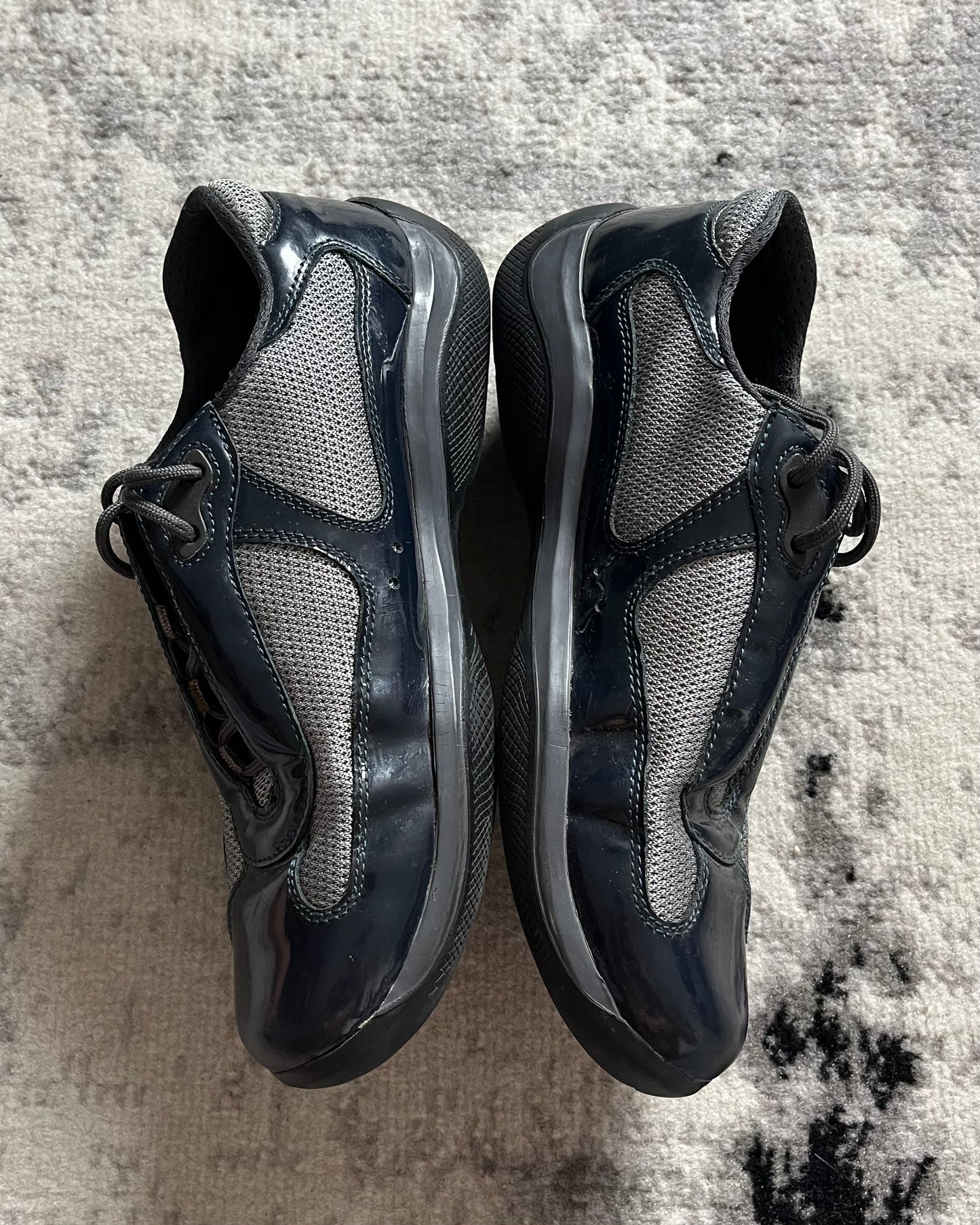 Prada America's Cup Navy Satin (40eu/7us)