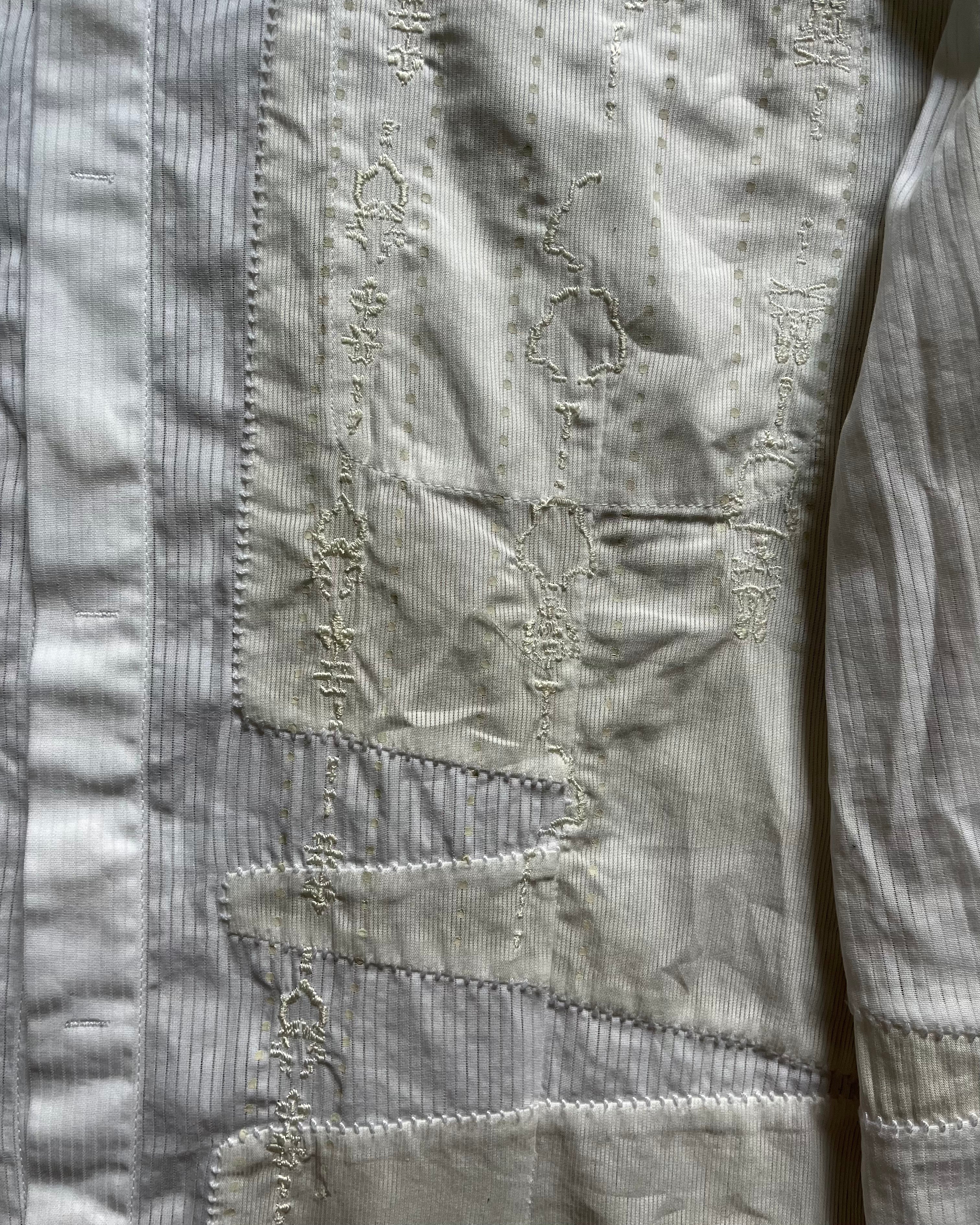 SS2007 Marithe Francois Girbaud Patchs Button Ups (M/L)