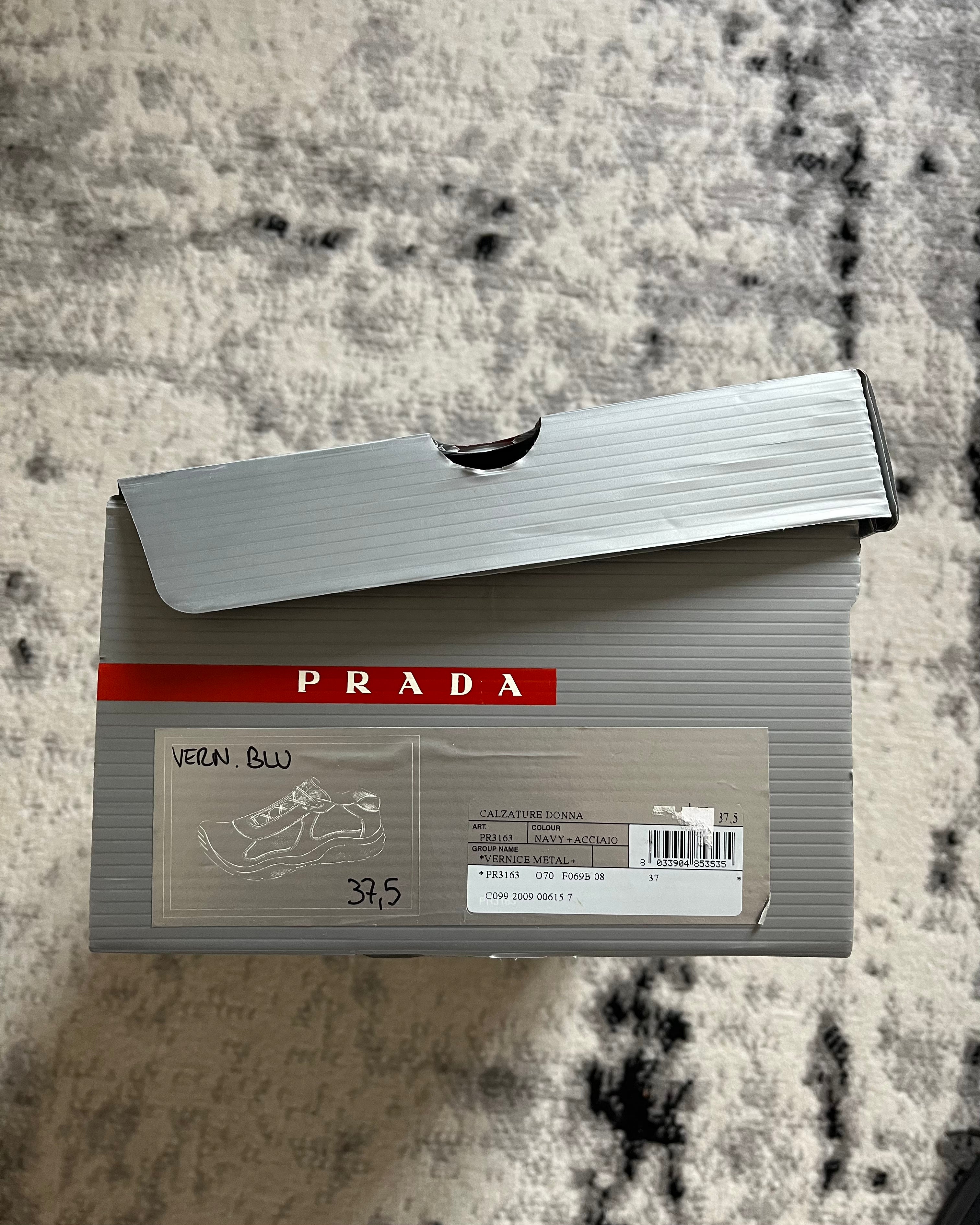 Prada America's Cup Navy Satin (38.5eu/6us)