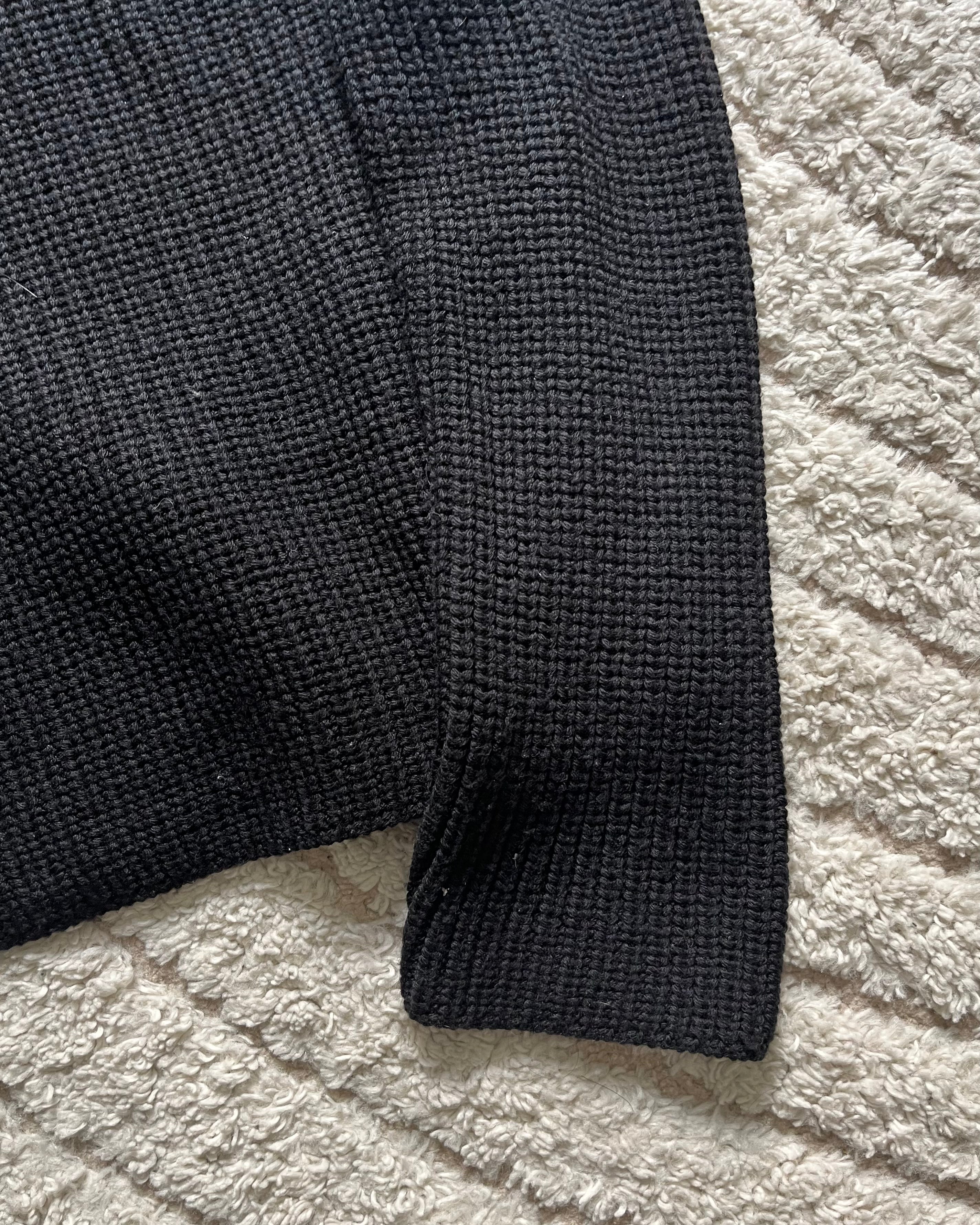 90 年代 Prada 高领羊毛纽扣上衣（L） 