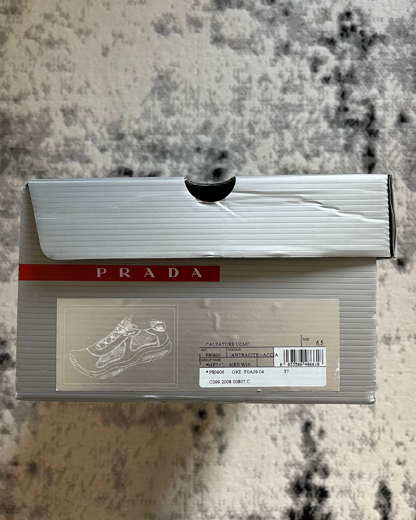 Prada 美洲杯棕色 (41eu/8us)