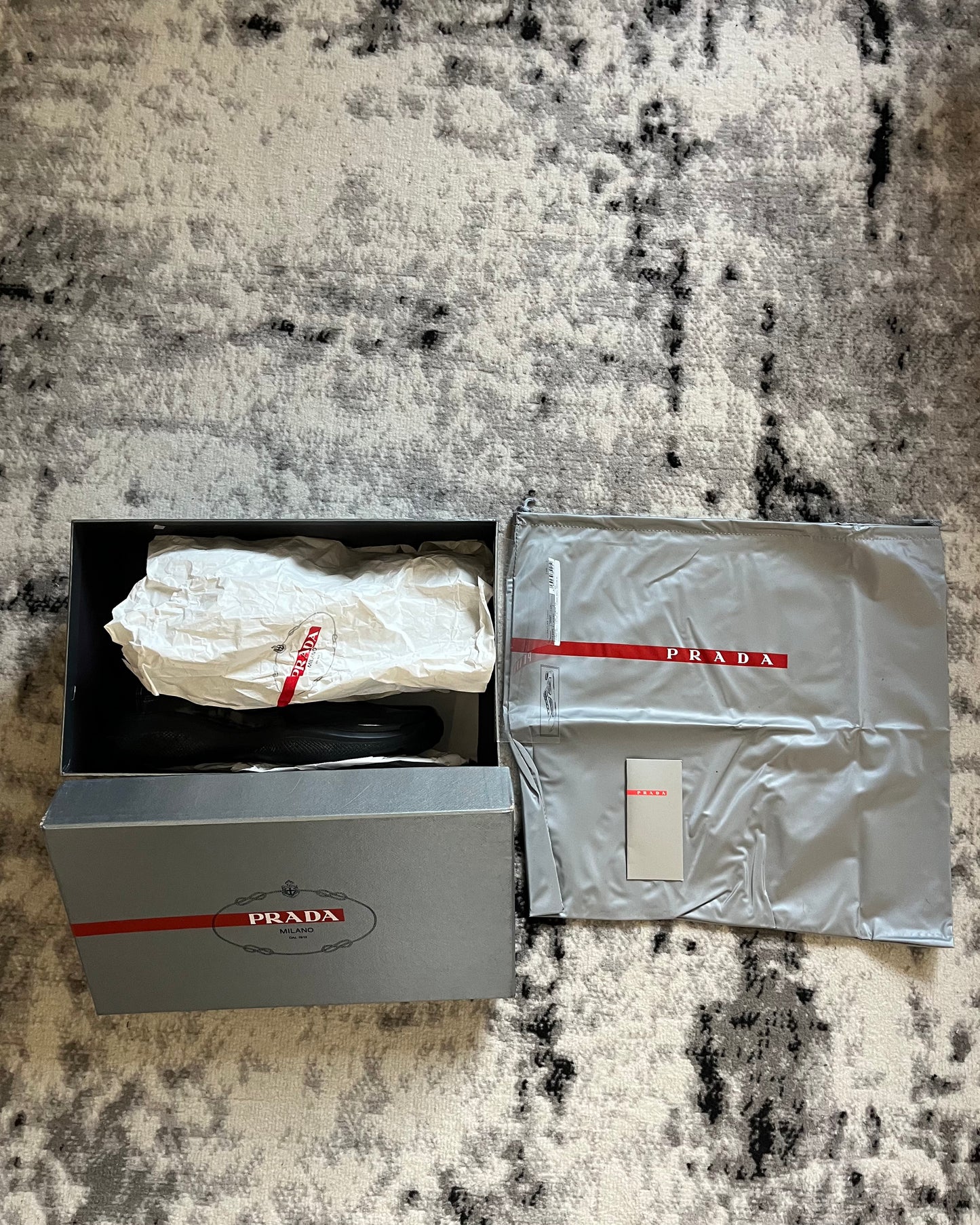 Prada 美洲杯黑缎 (42eu/8,5us)