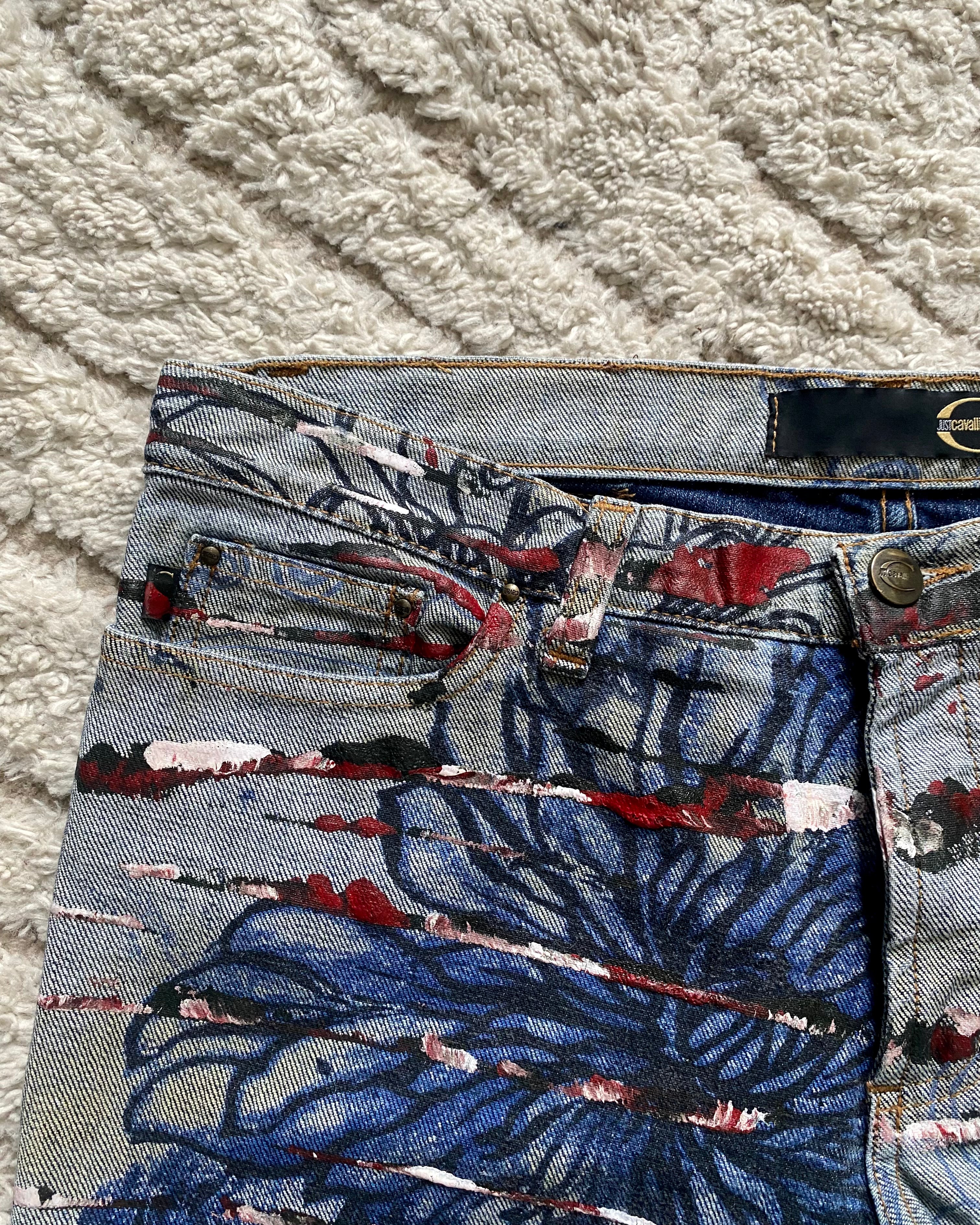 00s' Just Cavalli スカーネイチャーパンツ (M)