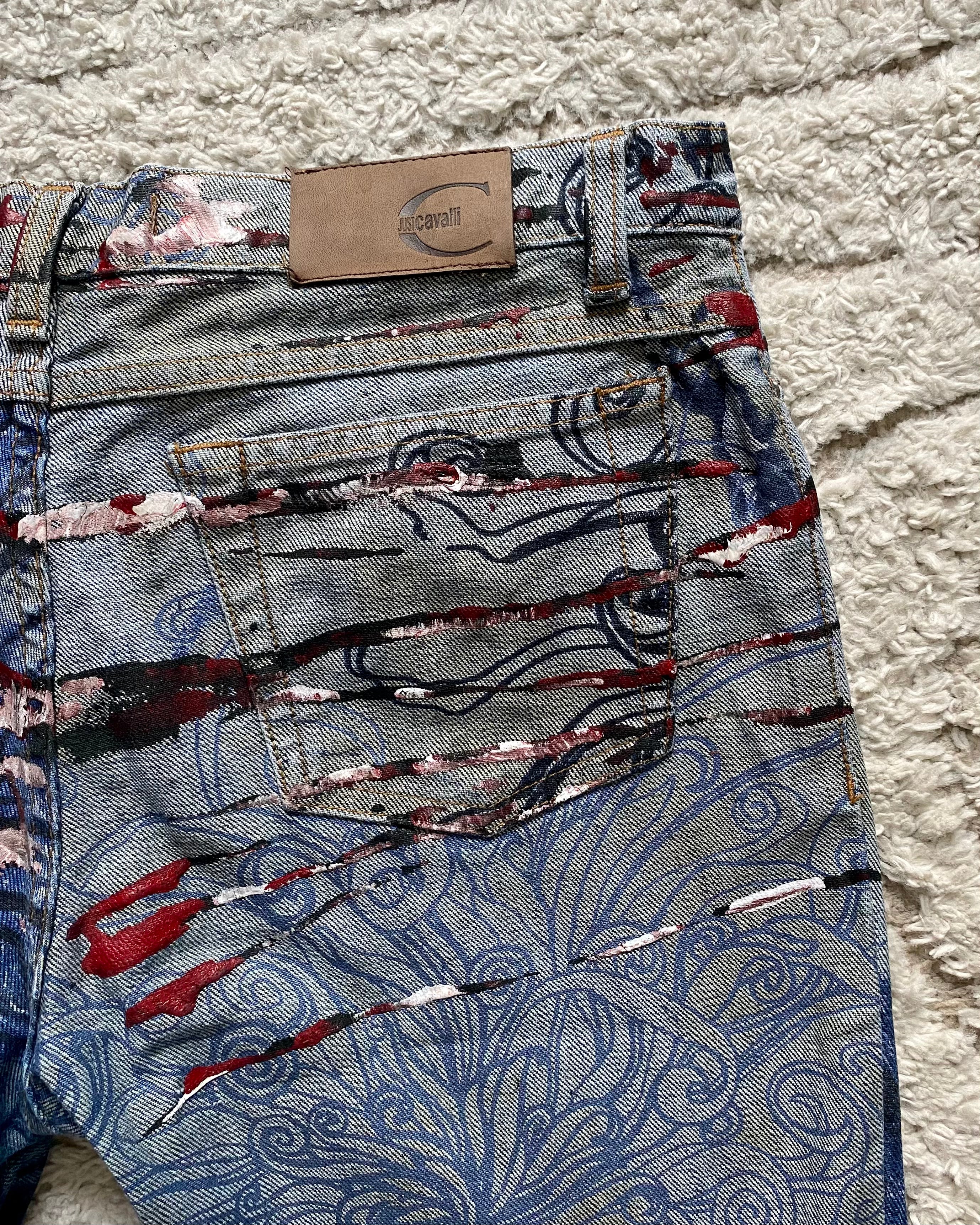 00s' Just Cavalli スカーネイチャーパンツ (M)