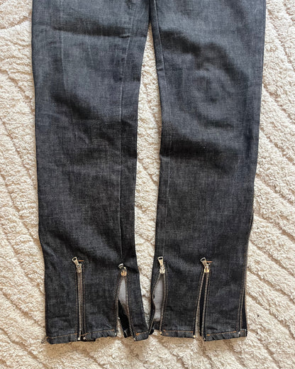 SS2003 Dolce & Gabbana Brut Archive Zip Jeans (M)