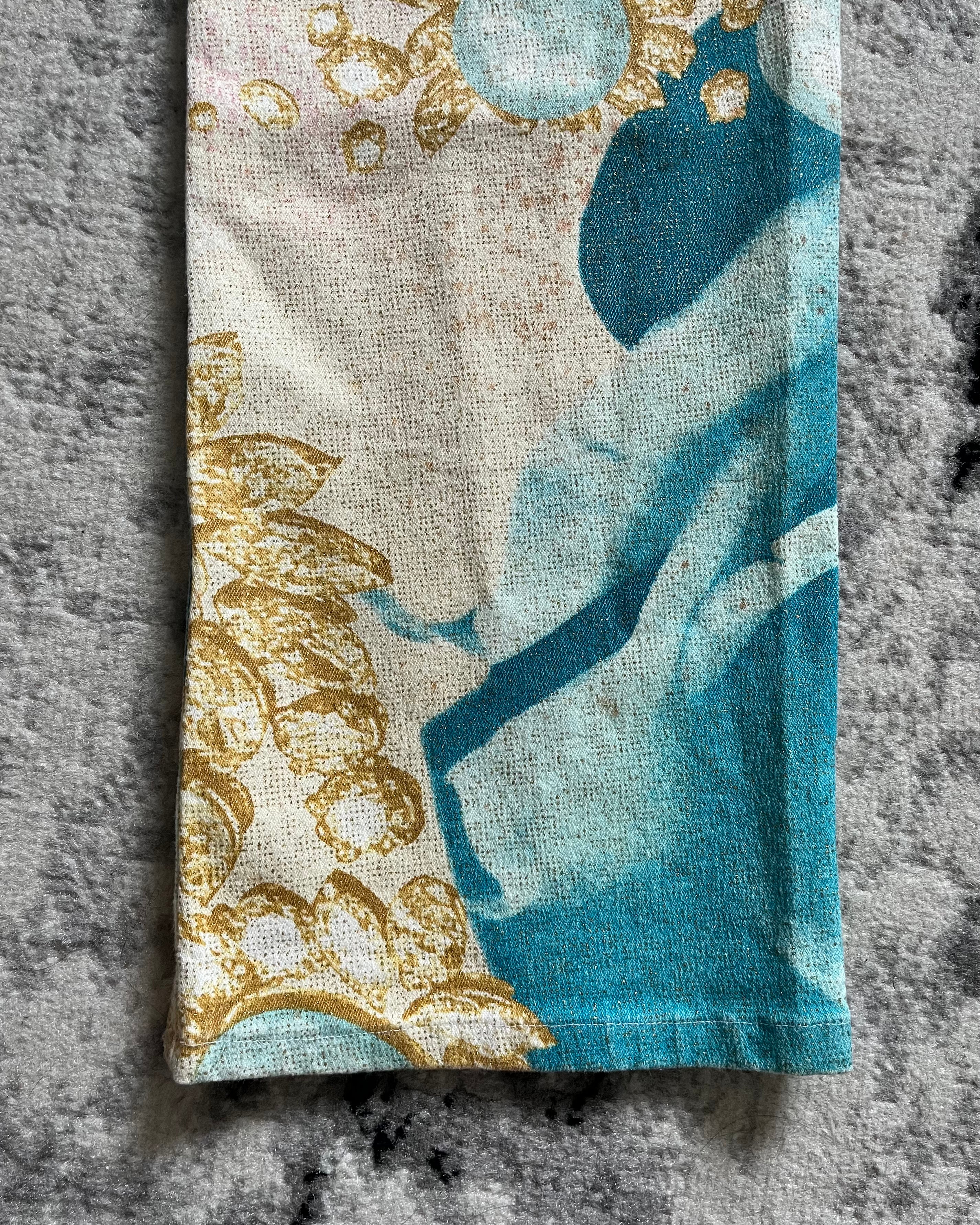 SS01 Roberto Cavalli Desi Princess Elizabeth Taylor Runway Pants (XS/S)