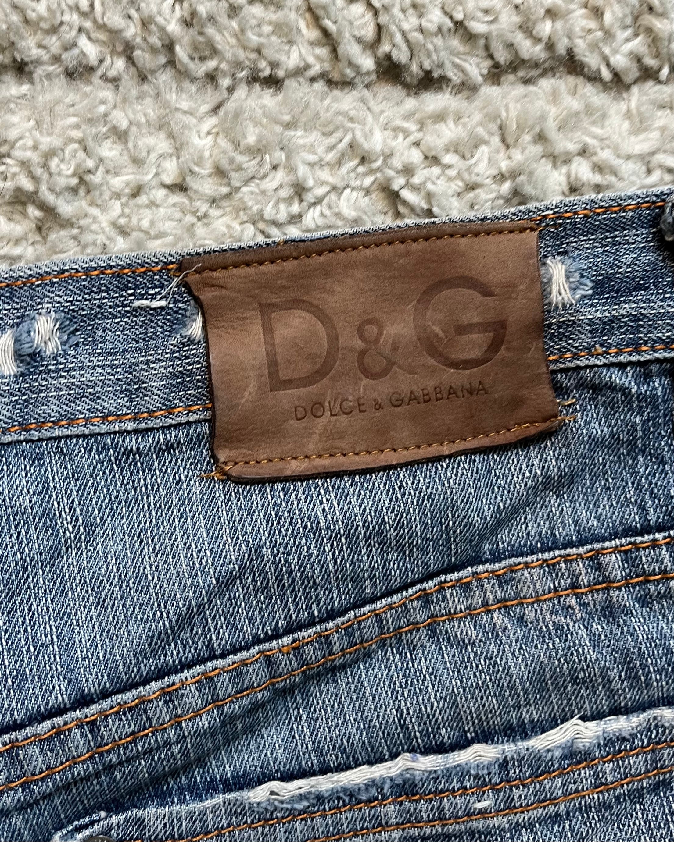 AW2005 Dolce & Gabbana Archive denim jeans (L)