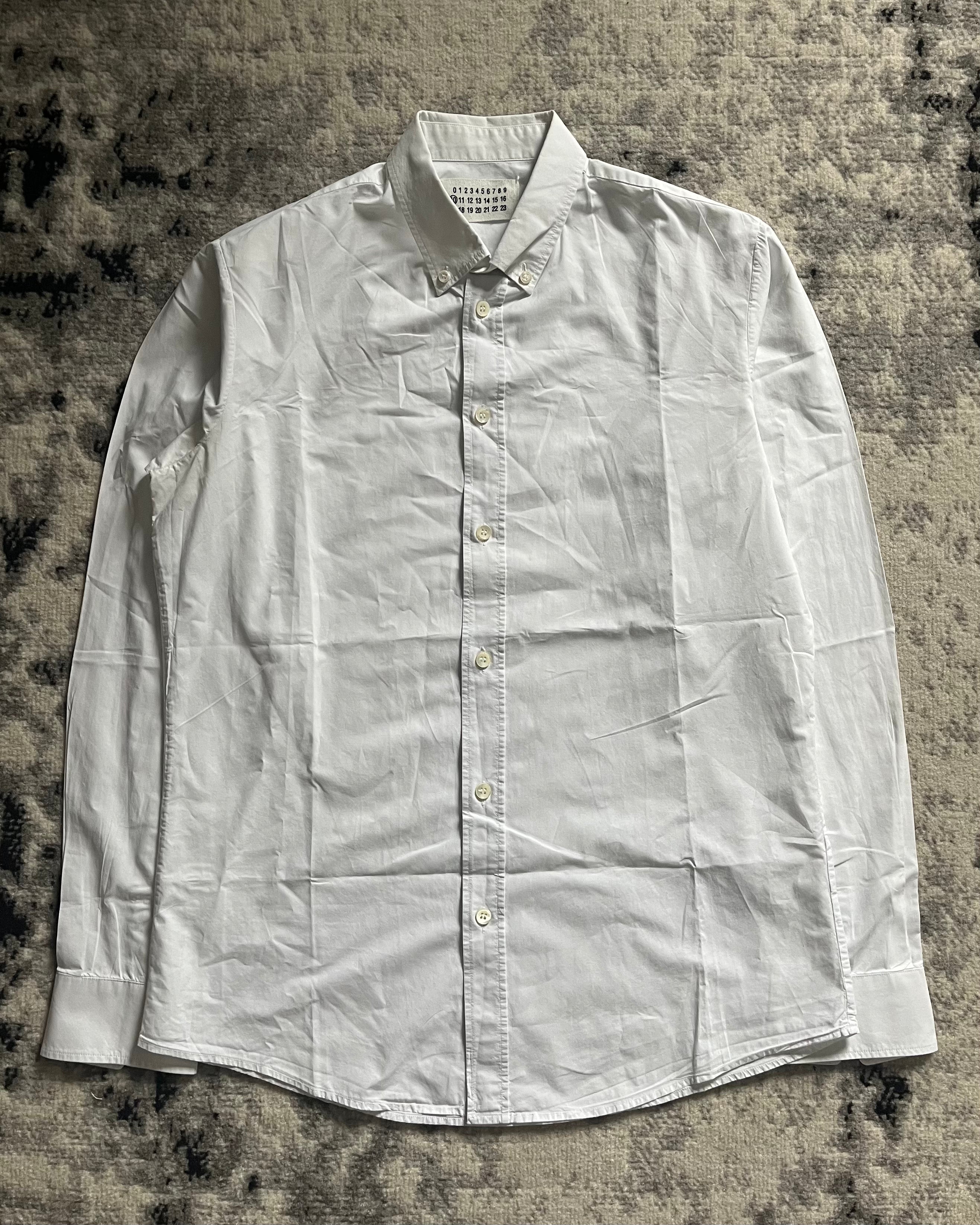 メゾン マルジェラ ミニマリスト ホワイトタグ シャツ (S)