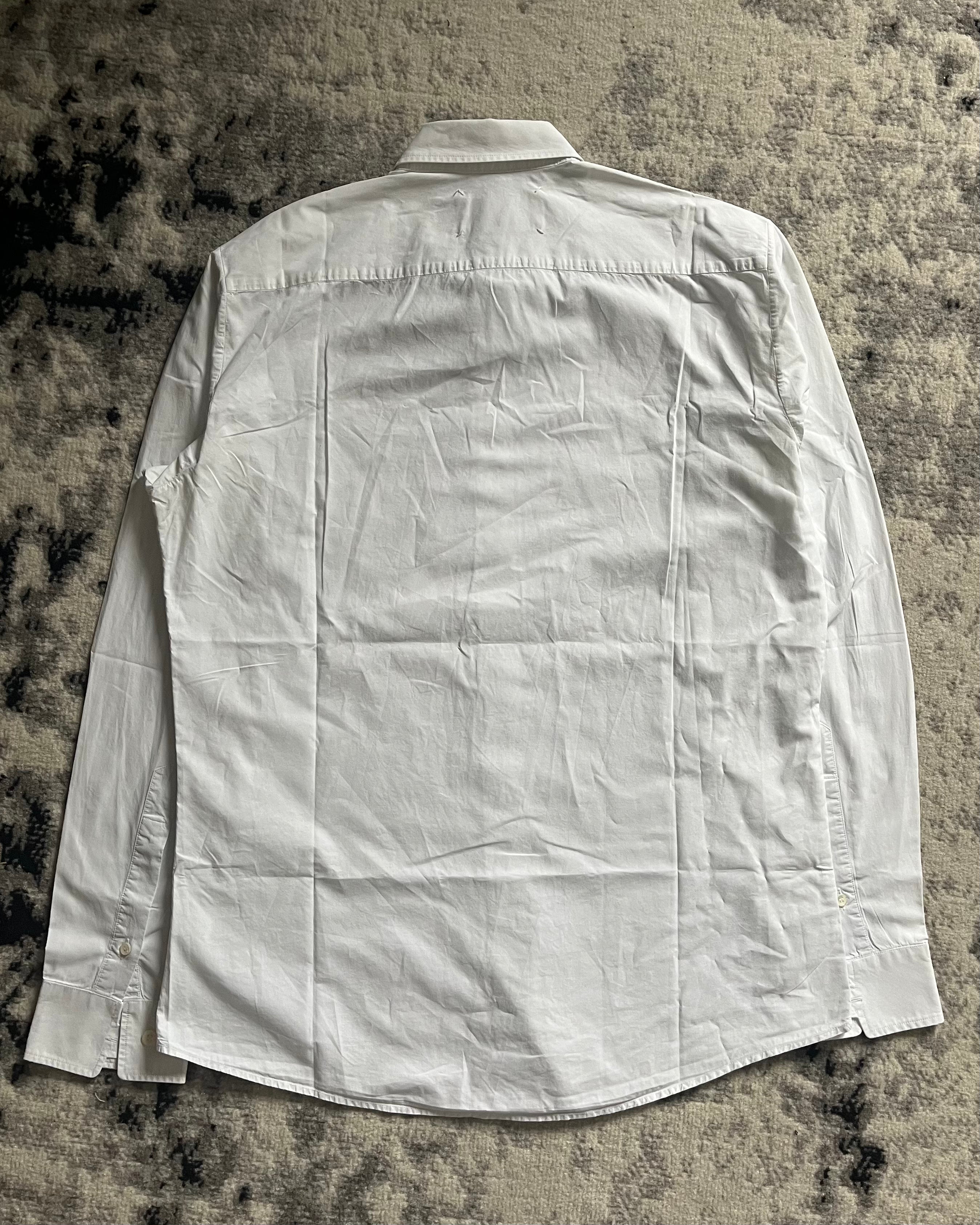 メゾン マルジェラ ミニマリスト ホワイトタグ シャツ (S)