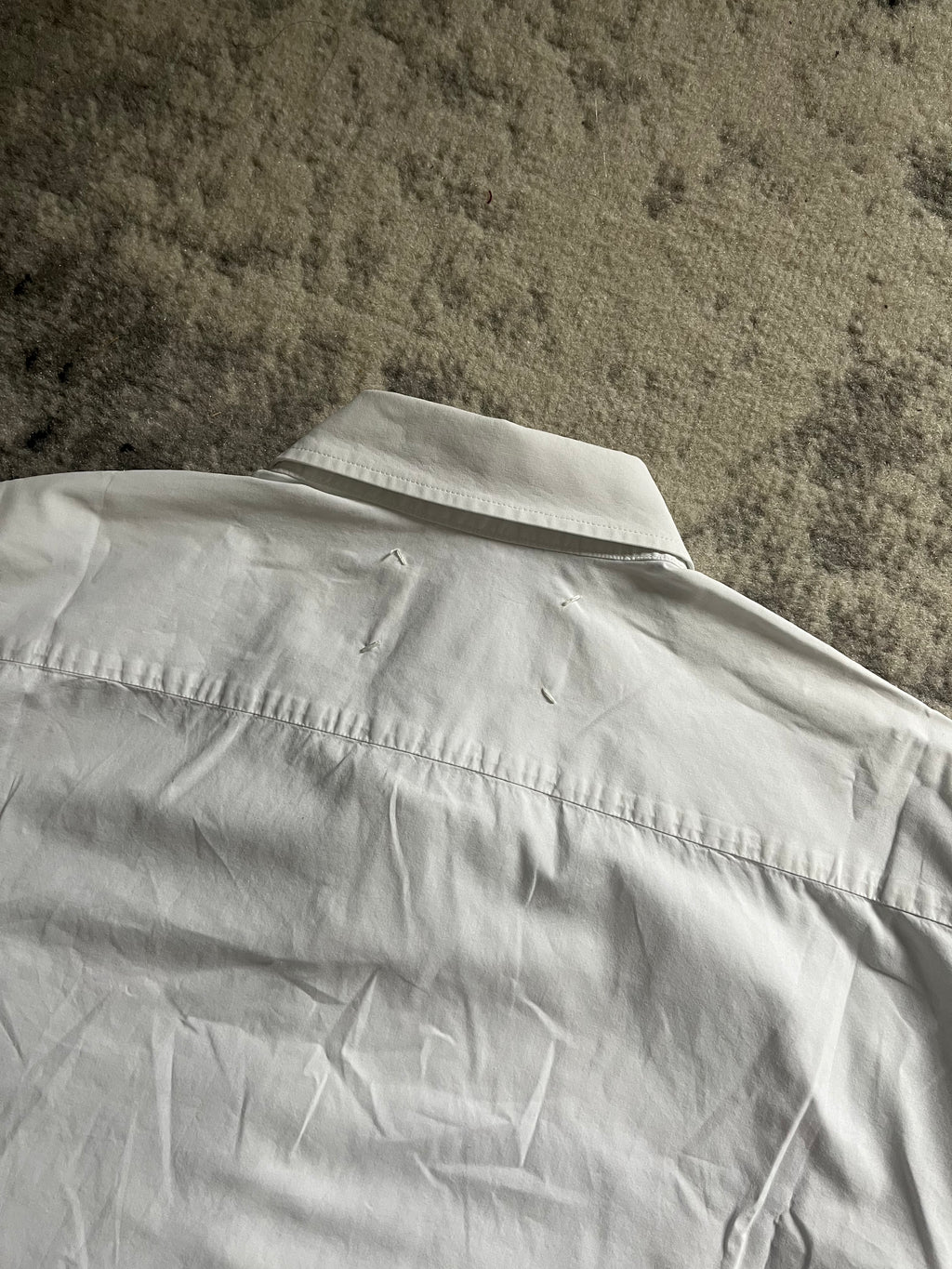 メゾン マルジェラ ミニマリスト ホワイトタグ シャツ (S)