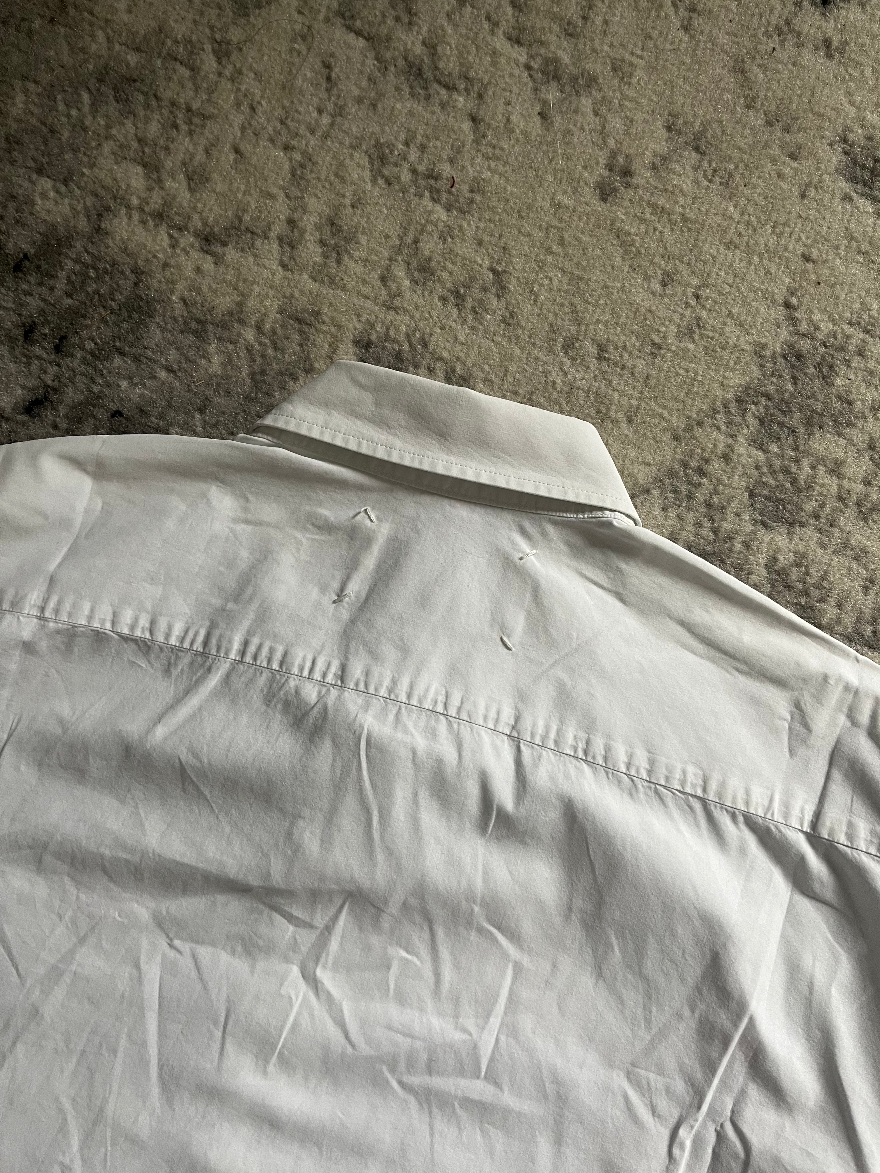 メゾン マルジェラ ミニマリスト ホワイトタグ シャツ (S)