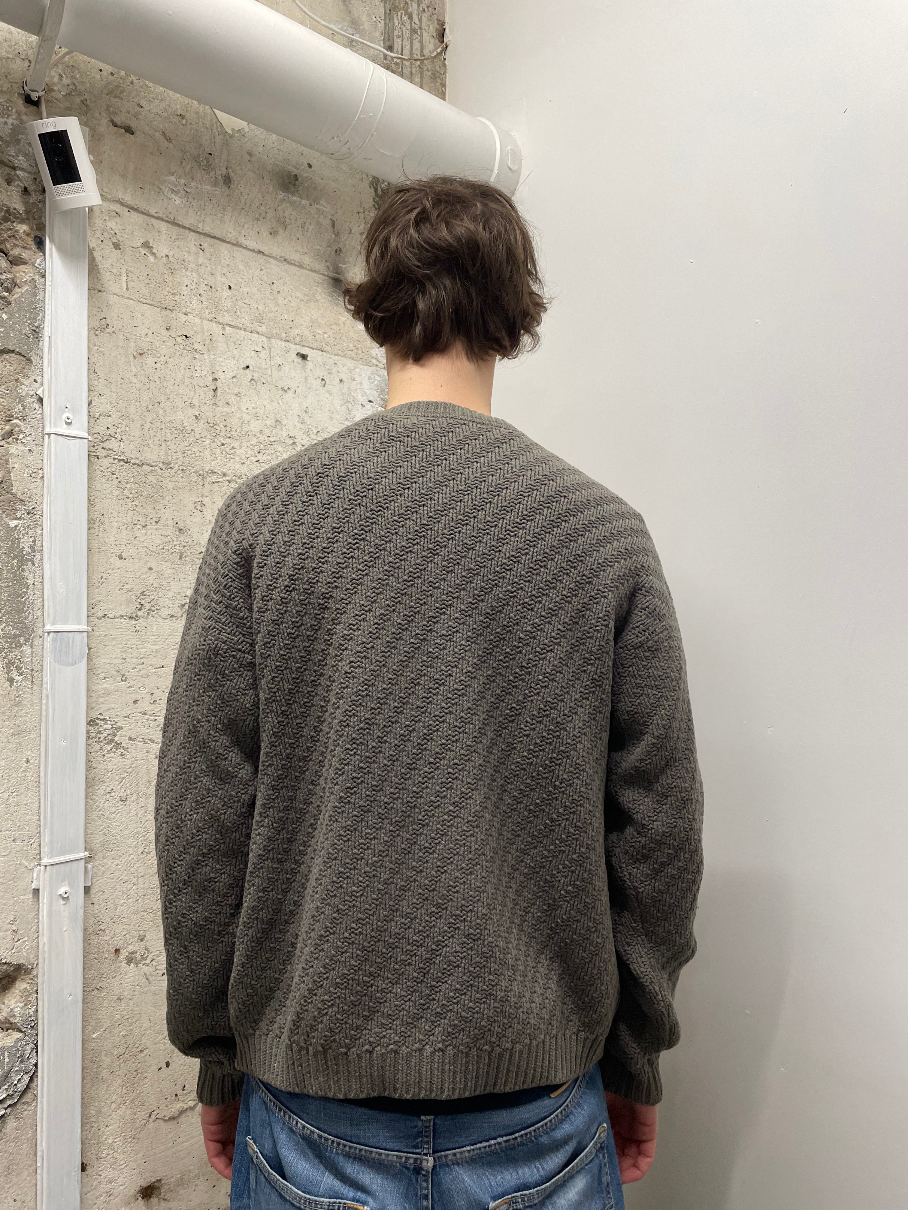 AW1992 Giorgio Armani Wool Grey Sweater (M/L)