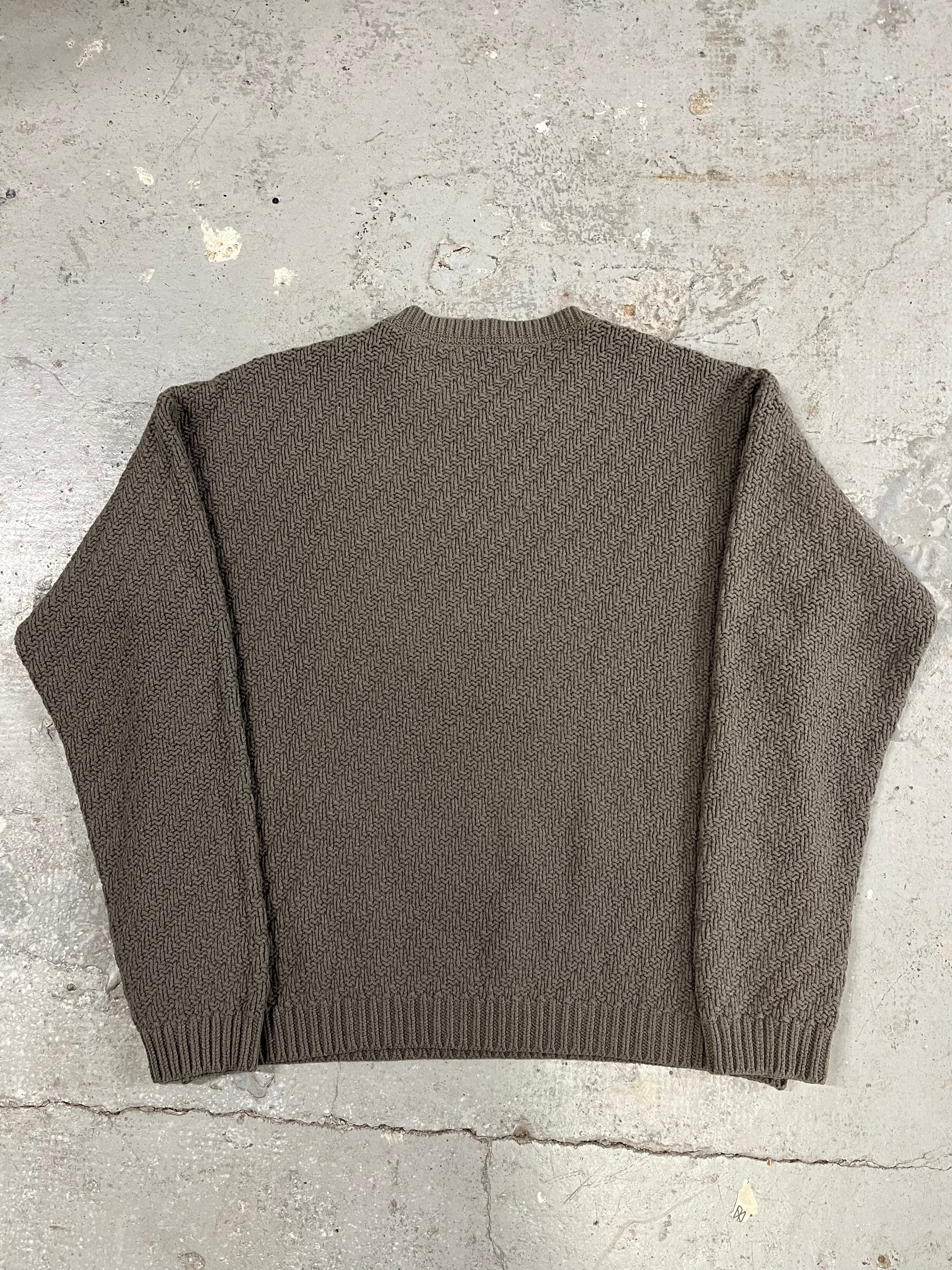 AW1992 Giorgio Armani Wool Grey Sweater (M/L)
