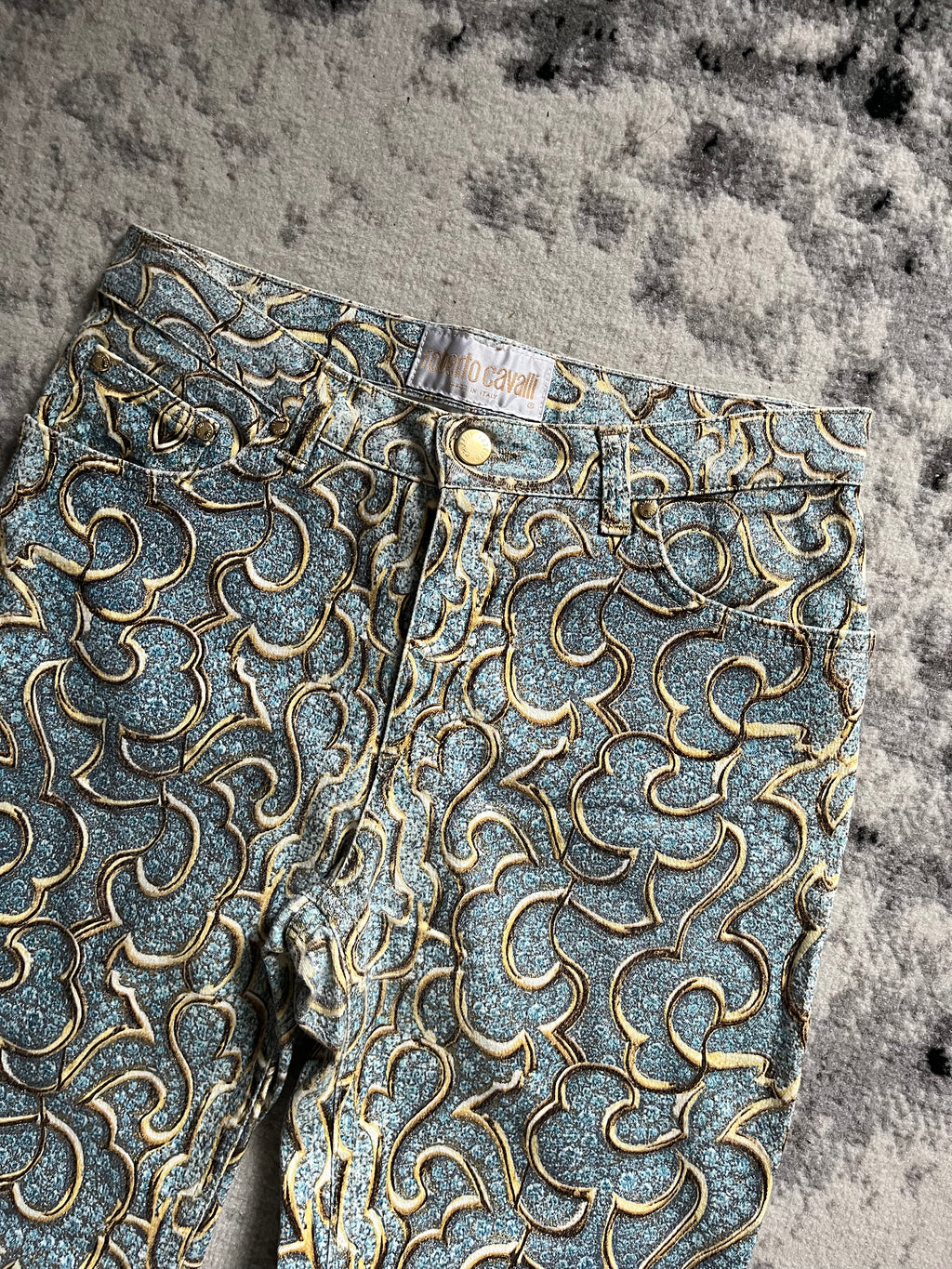 90s Roberto Cavalli ロイヤルマスター レガシー パンツ (S)