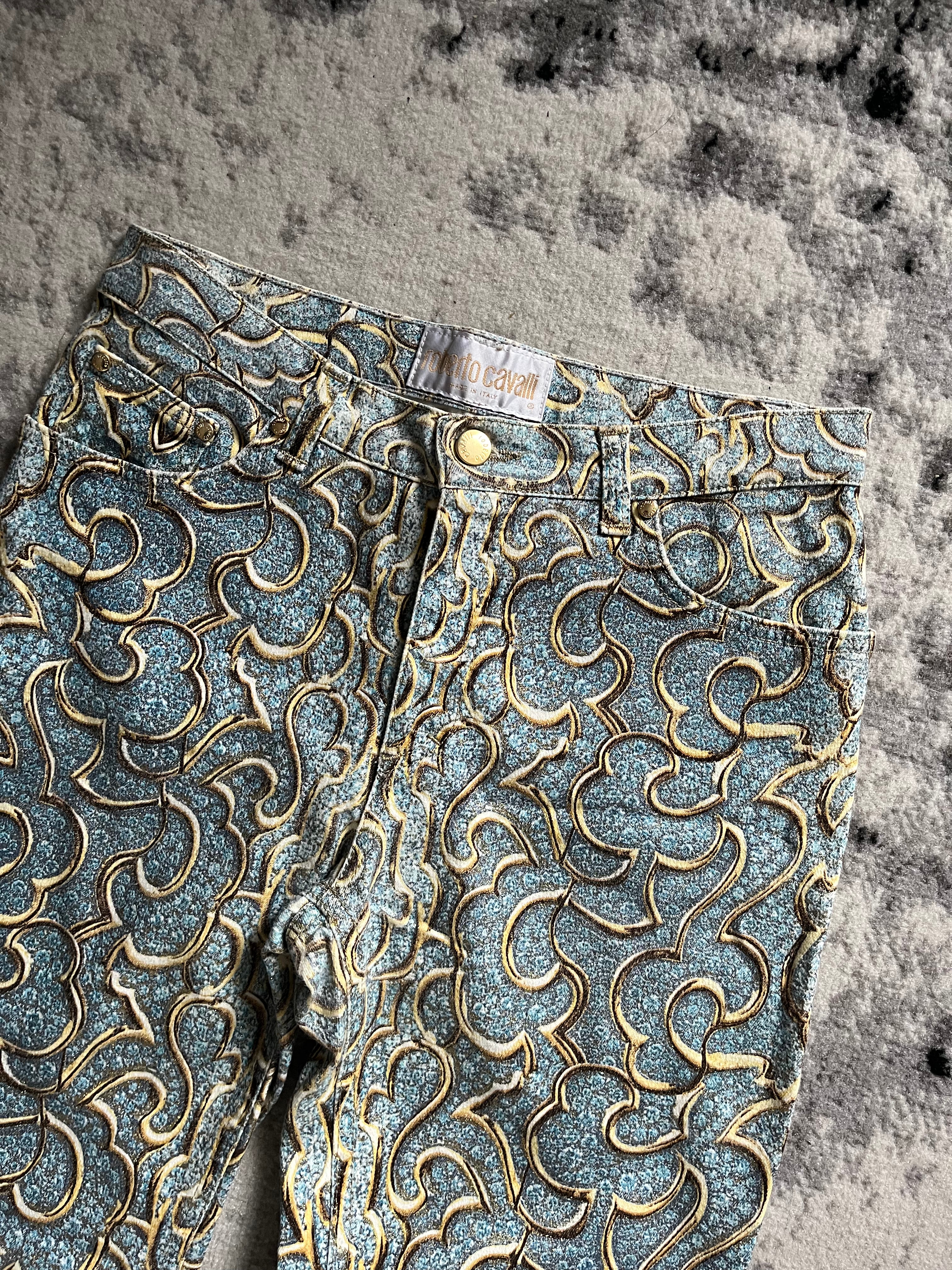 90s Roberto Cavalli ロイヤルマスター レガシー パンツ (S)