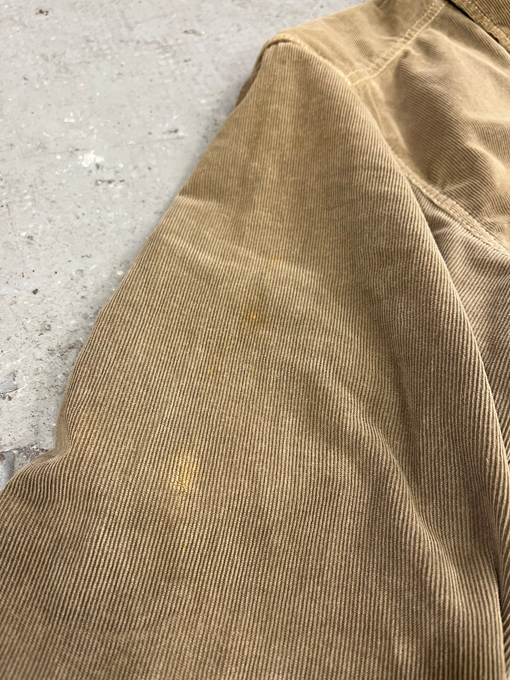 2000s Prada Linea Rossa Velvet Camel Jacket (L)