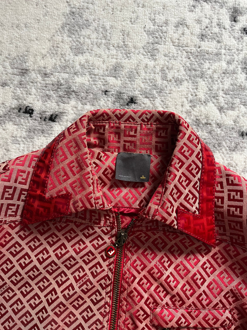 1990s Fendi Hot Monogram Glamour Jacket