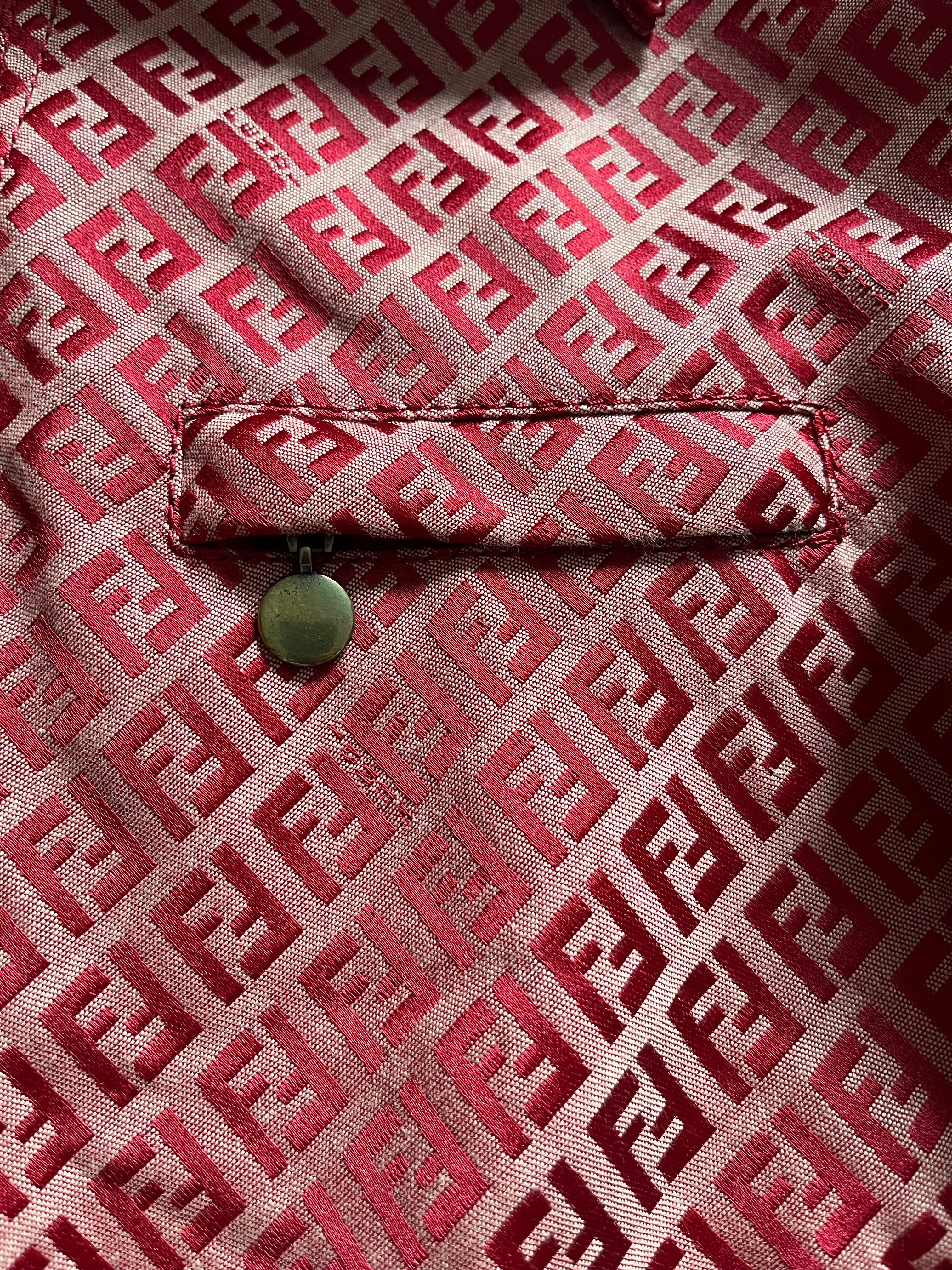 1990s Fendi Hot Monogram Glamour Jacket