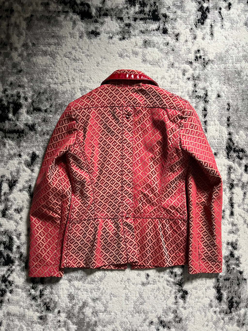 1990s Fendi Hot Monogram Glamour Jacket