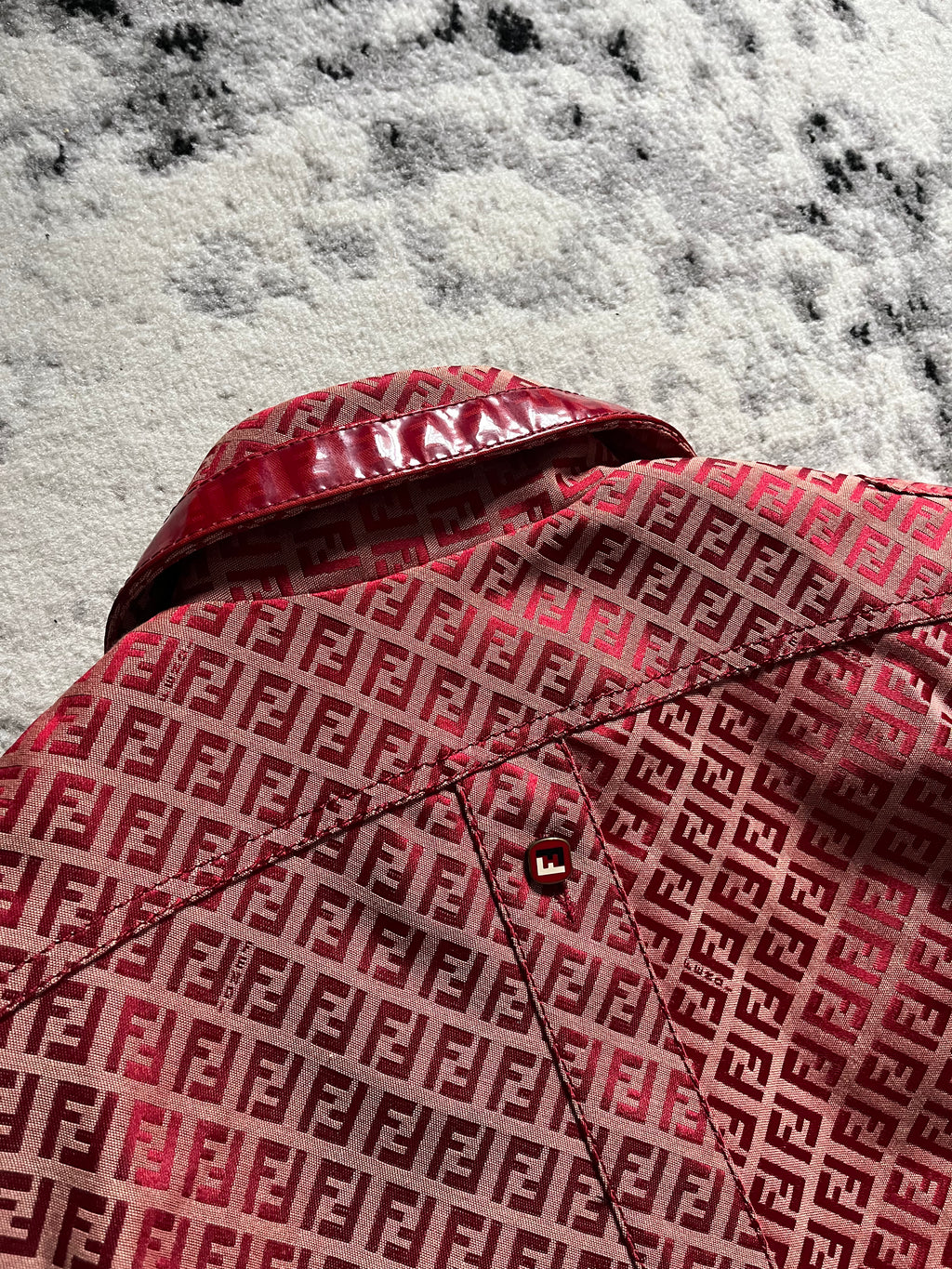 1990s Fendi Hot Monogram Glamour Jacket