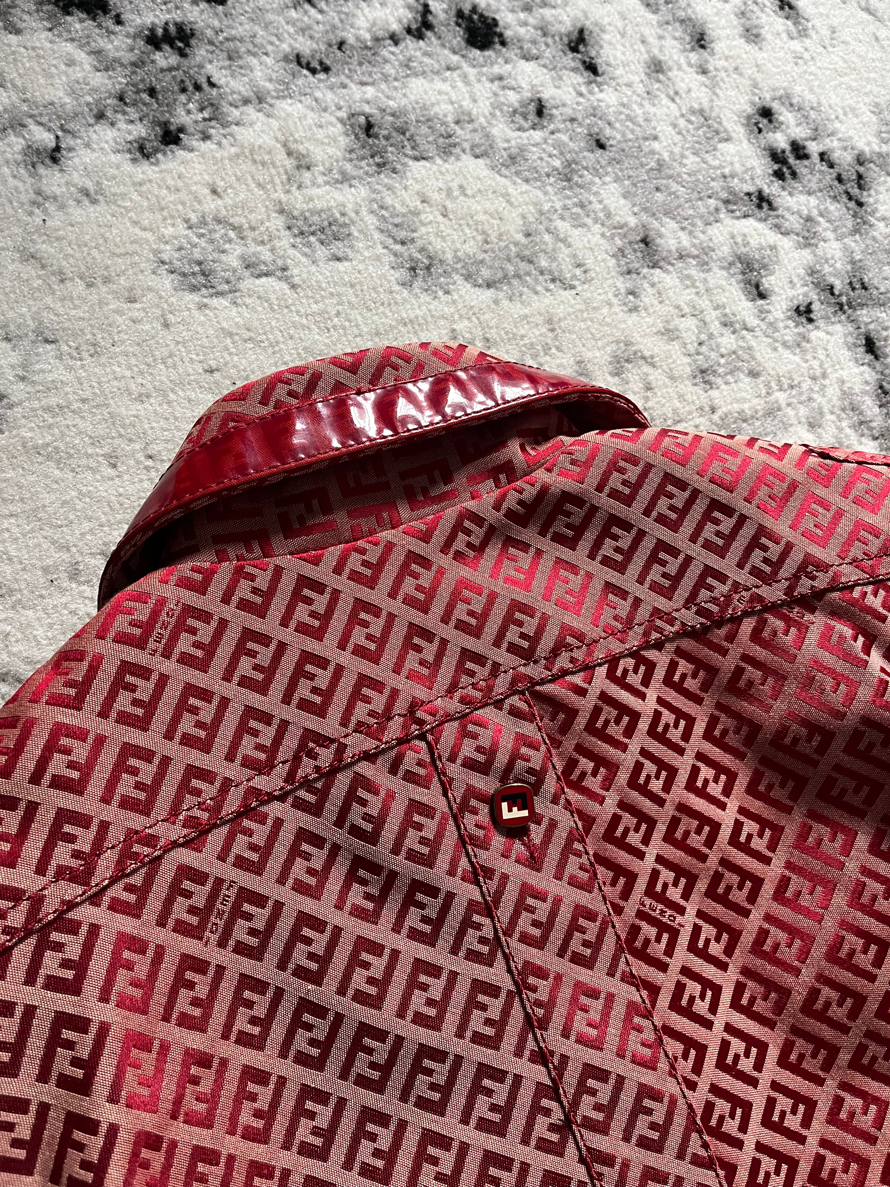 1990s Fendi Hot Monogram Glamour Jacket