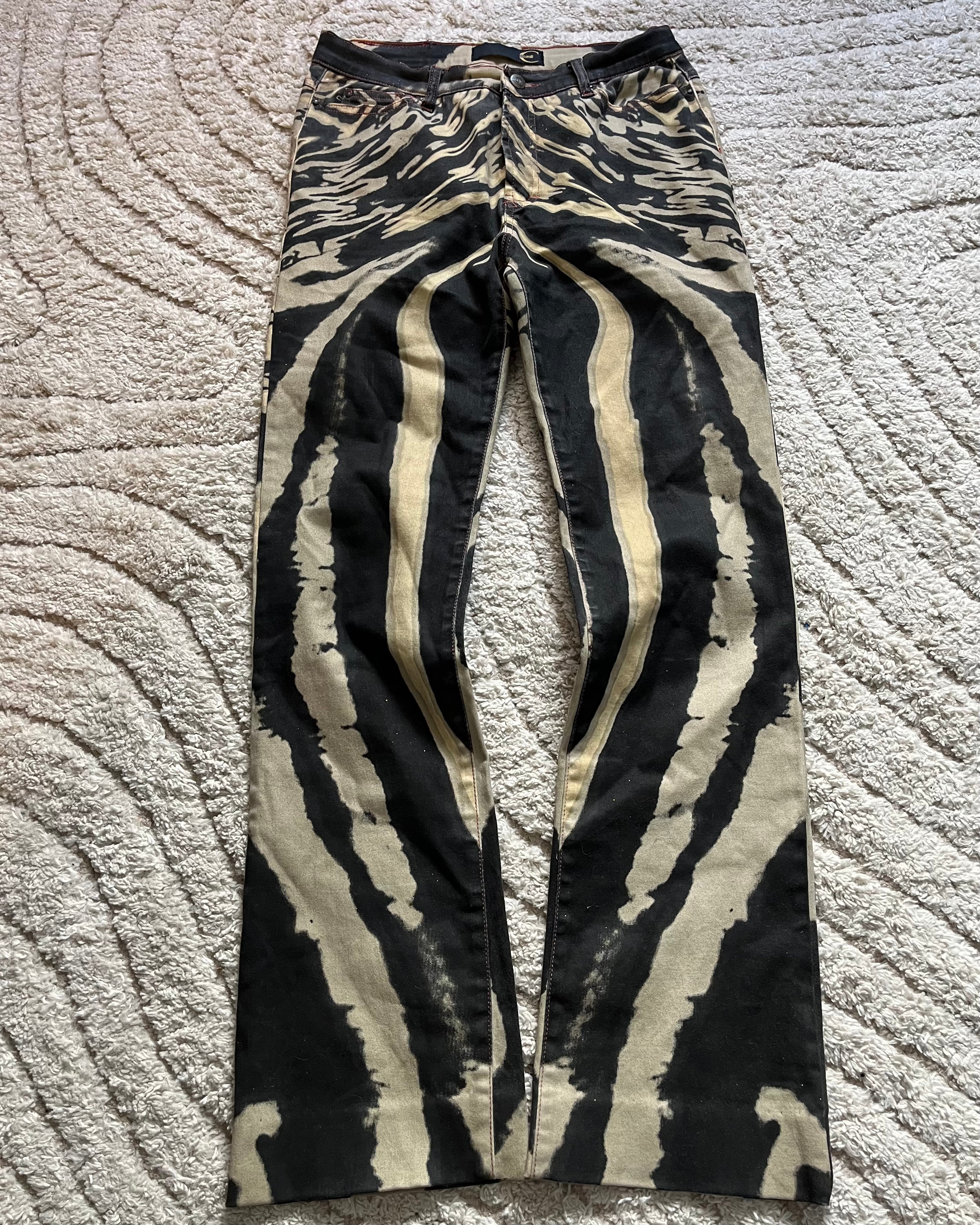 SS02 Just Cavalli Hallucination Zombie Pants (XS)