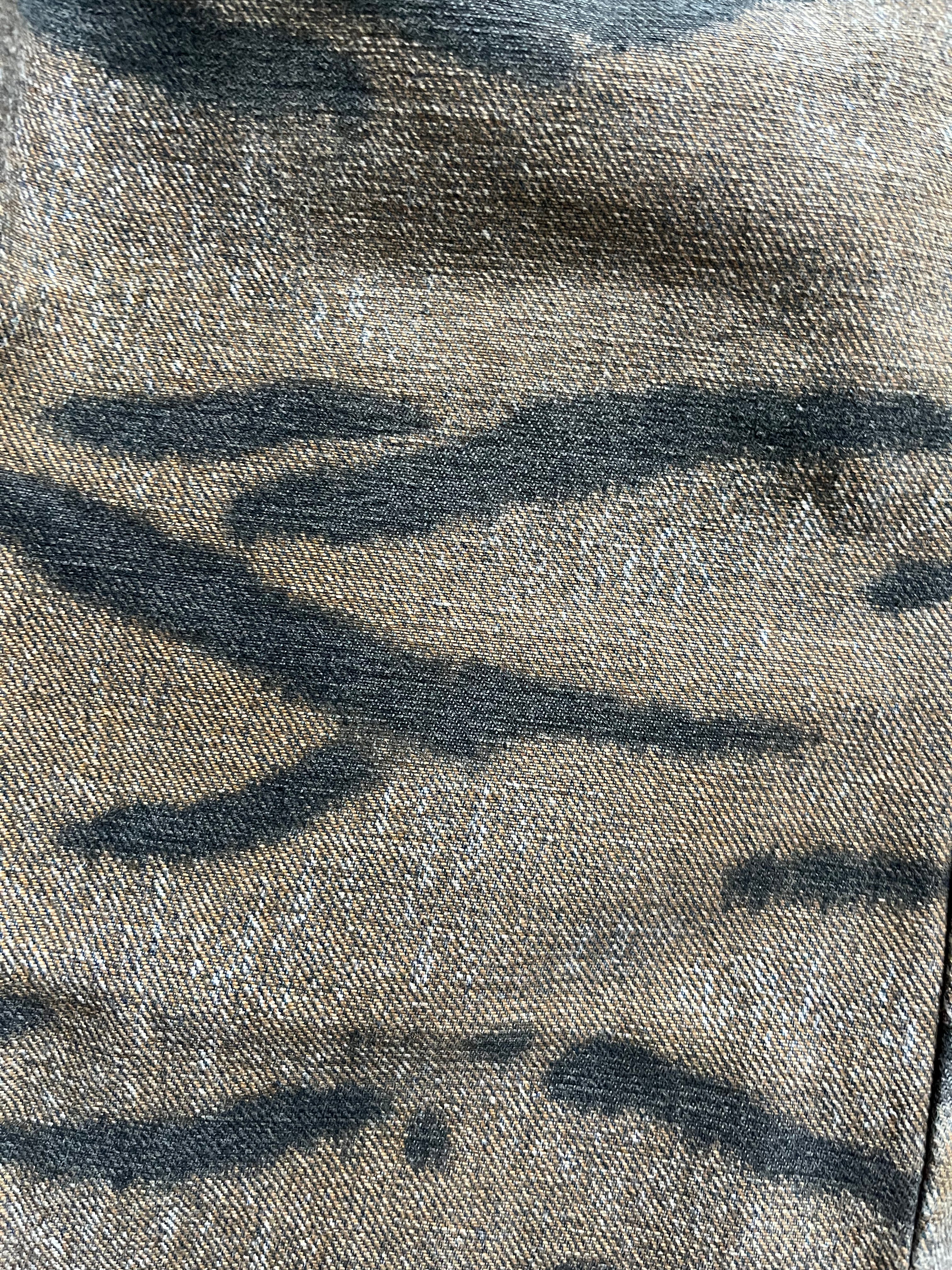 2000s Cavalli Elusive Tiger Stripes Jungle Pants