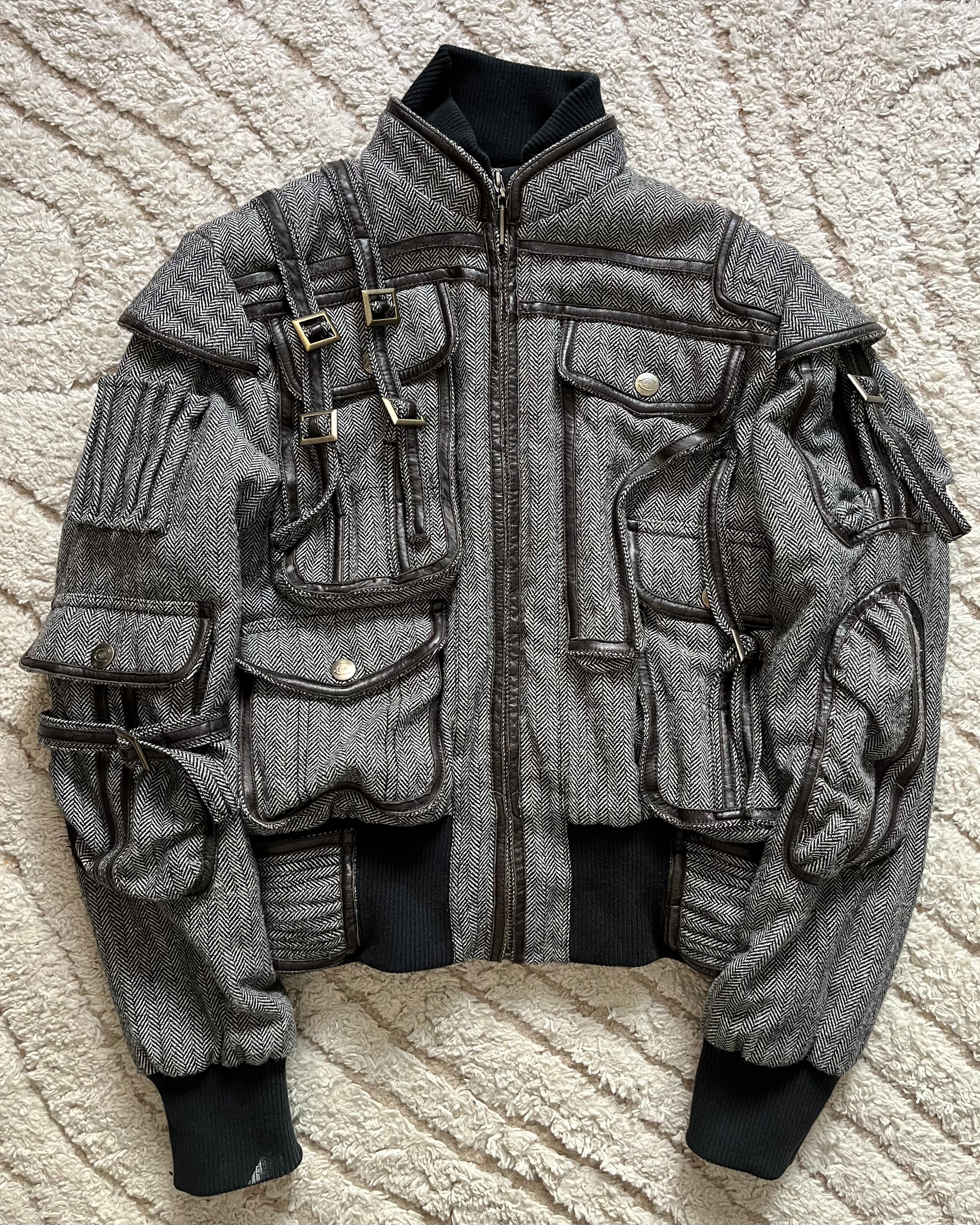 2005 AW Roberto Cavalli カーゴ ユーティリティ ボンバー (XS) 