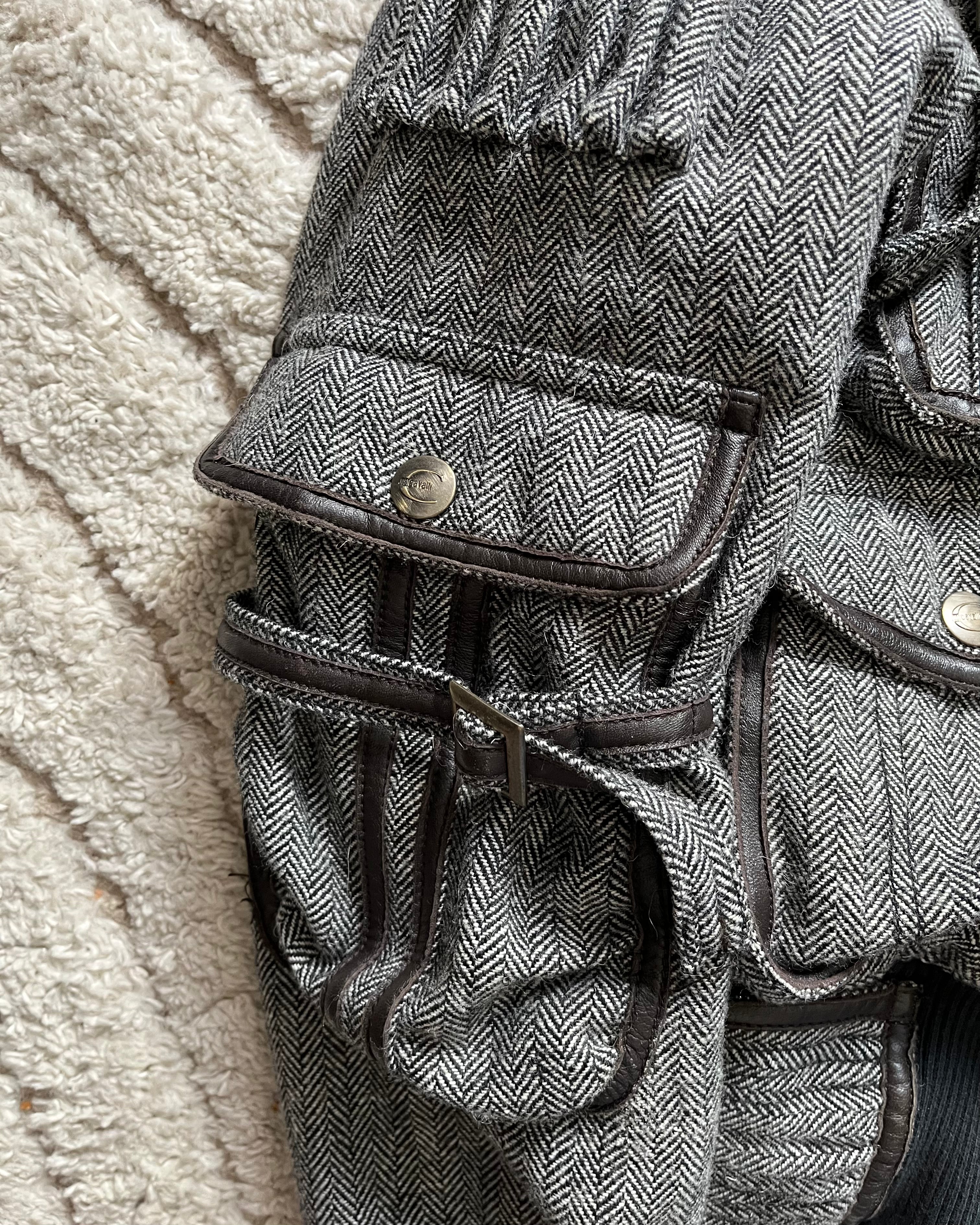 2005 AW Roberto Cavalli カーゴ ユーティリティ ボンバー (XS) 