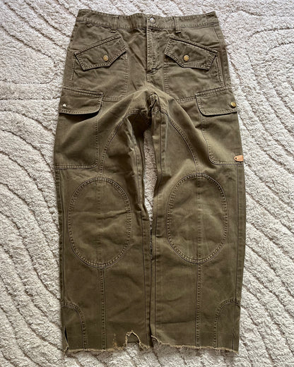 2003 Dolce & Gabbana double knee Cargo Pants (M)