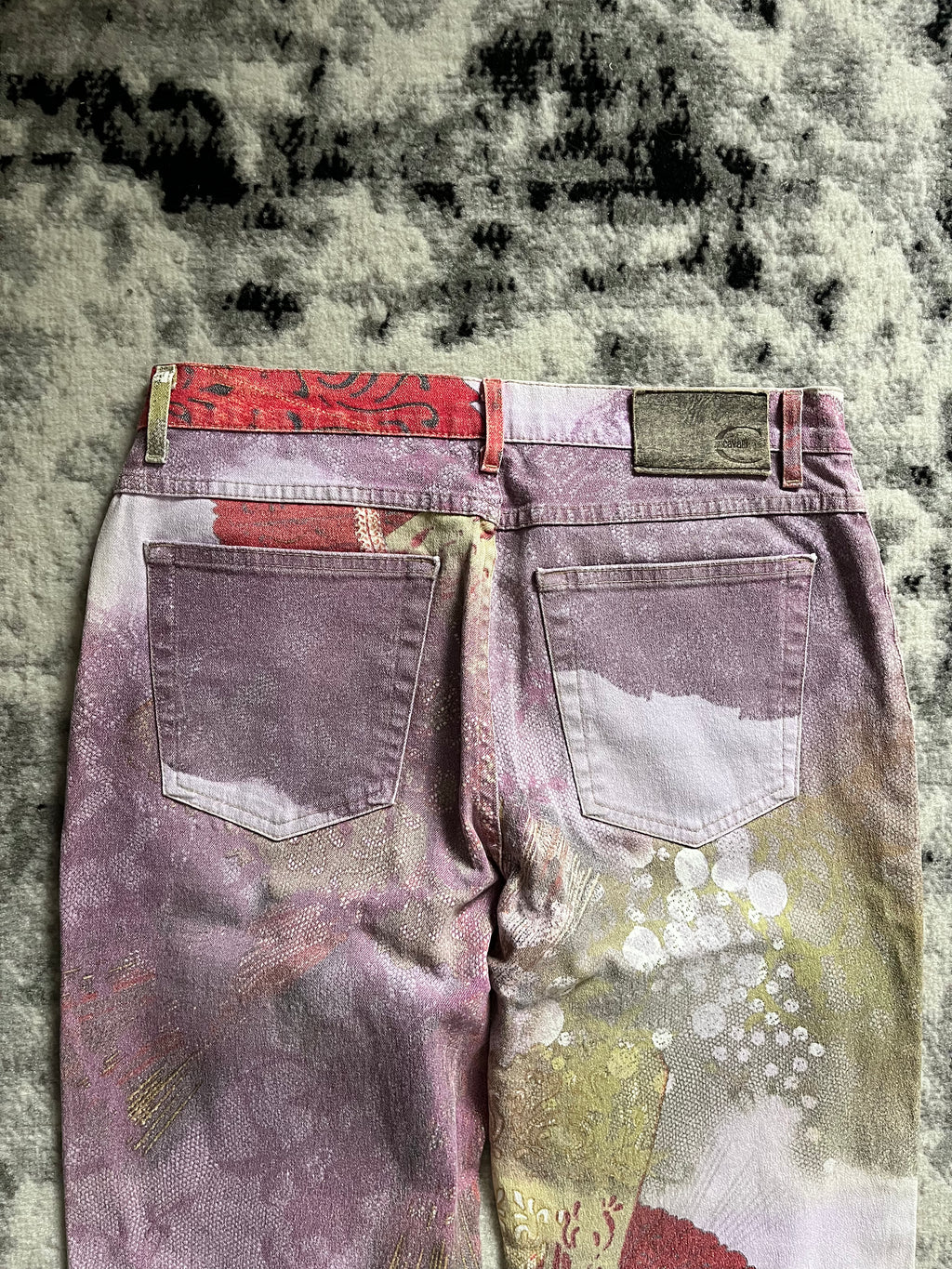 SS05 Cavalli Psycho Smooth Crazy Pants (S/M)