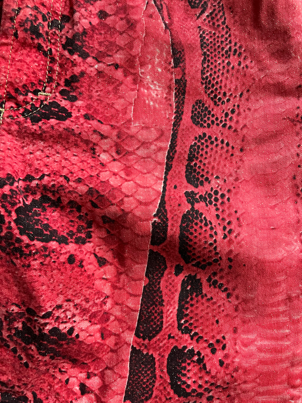 2006 Just Cavalli Funky Devil Python Pants (XS)