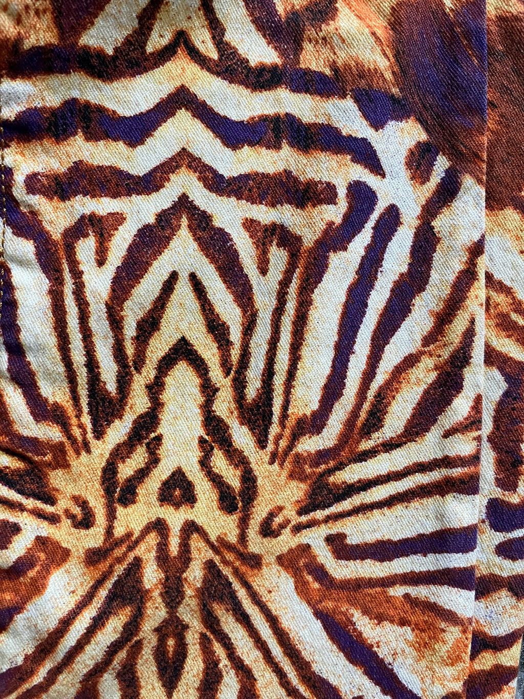 00s Just Cavalli Fire Lyric Rockstar パンツ (S)