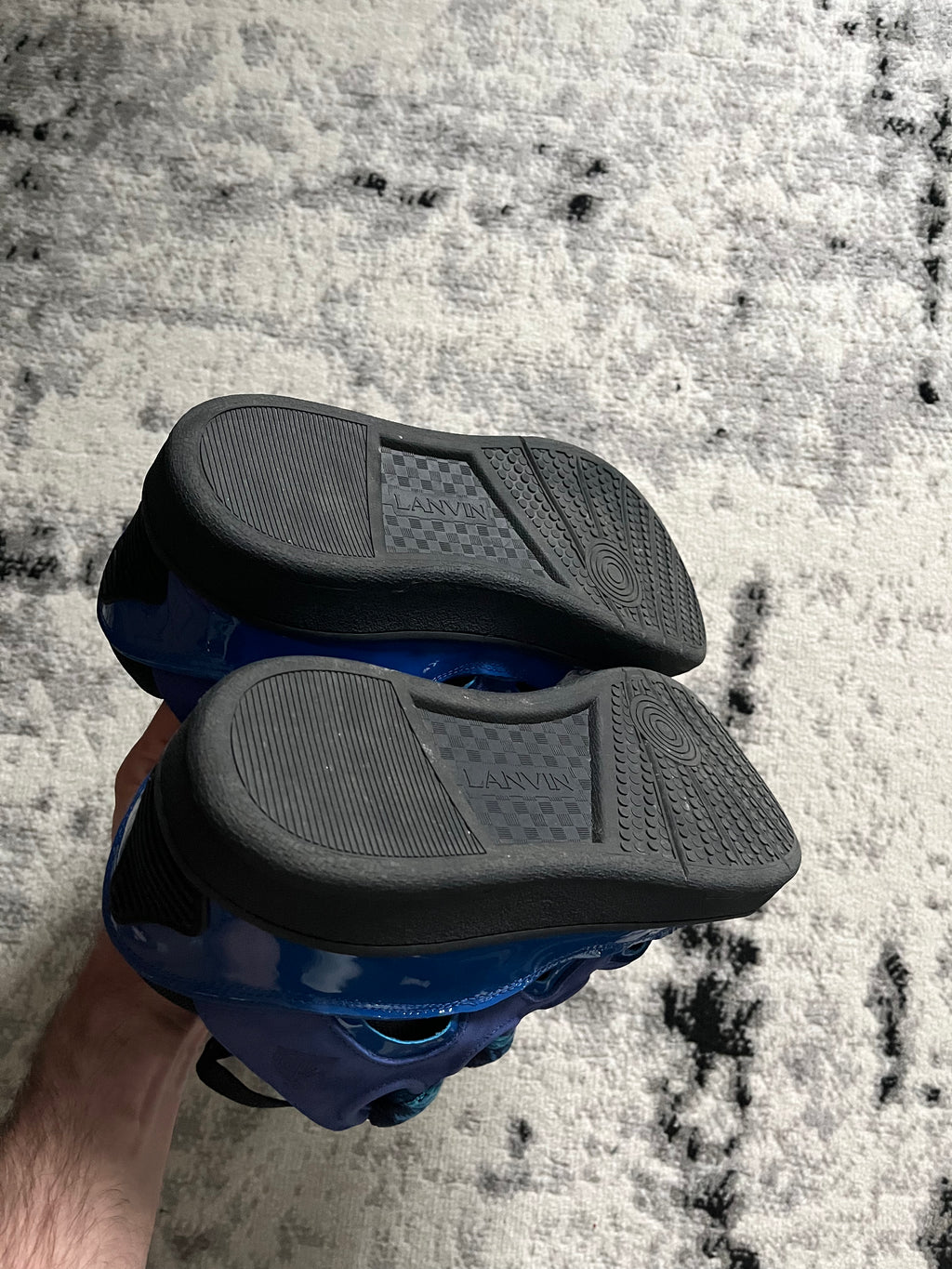 Lanvin Curb Tenis Aqua Sneakers (43eu/us9,5)