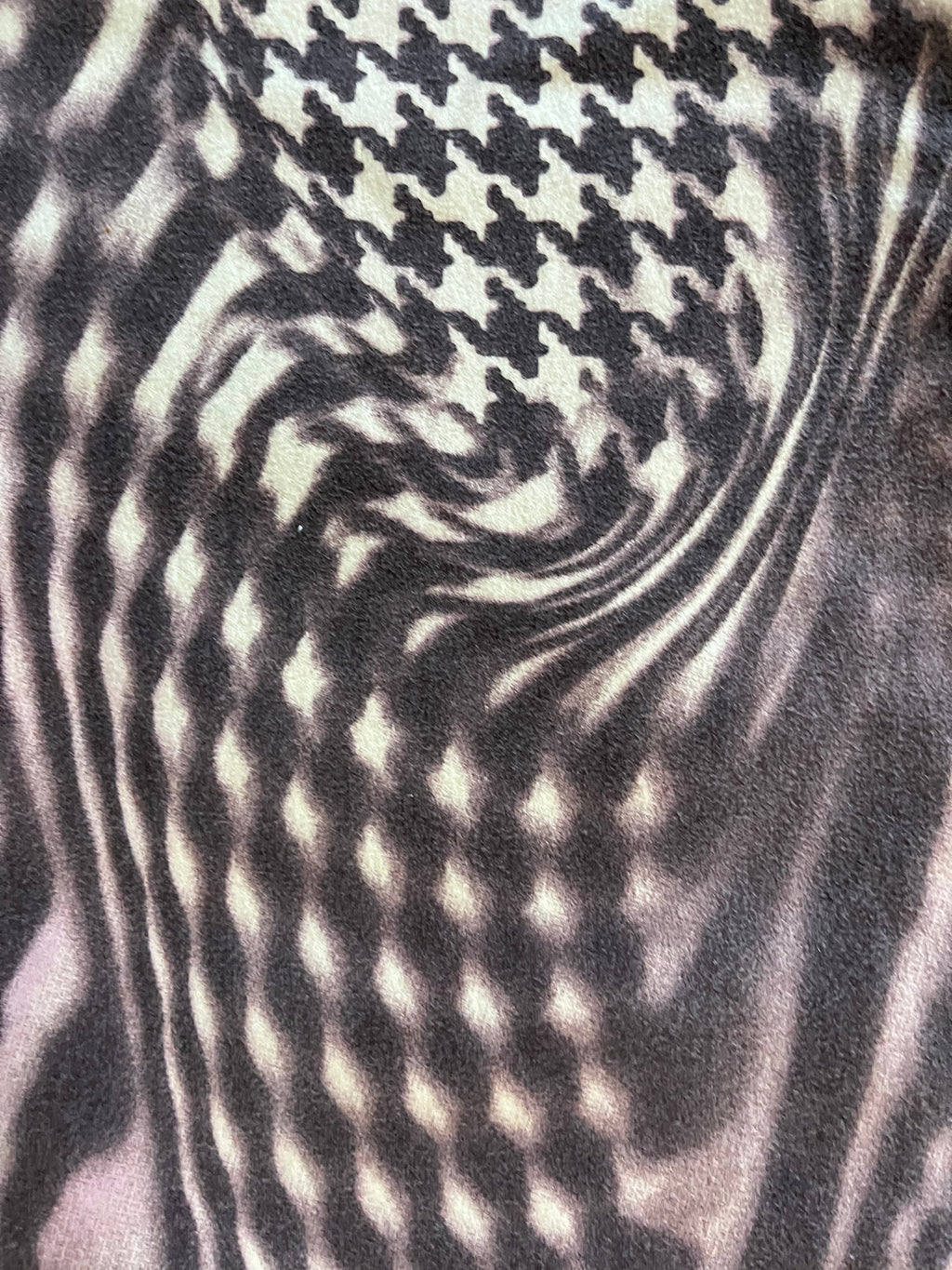 SS2001 Roberto Cavalli サイケデリック パープル パンツ (XS/S)