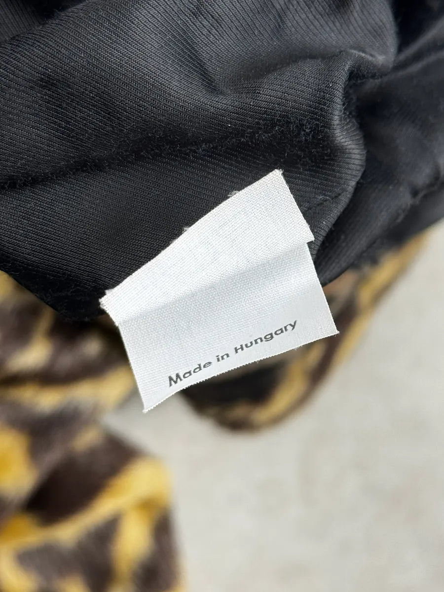 Dries Van Noten Leopard Faux Fur Coat pptmPlob 12