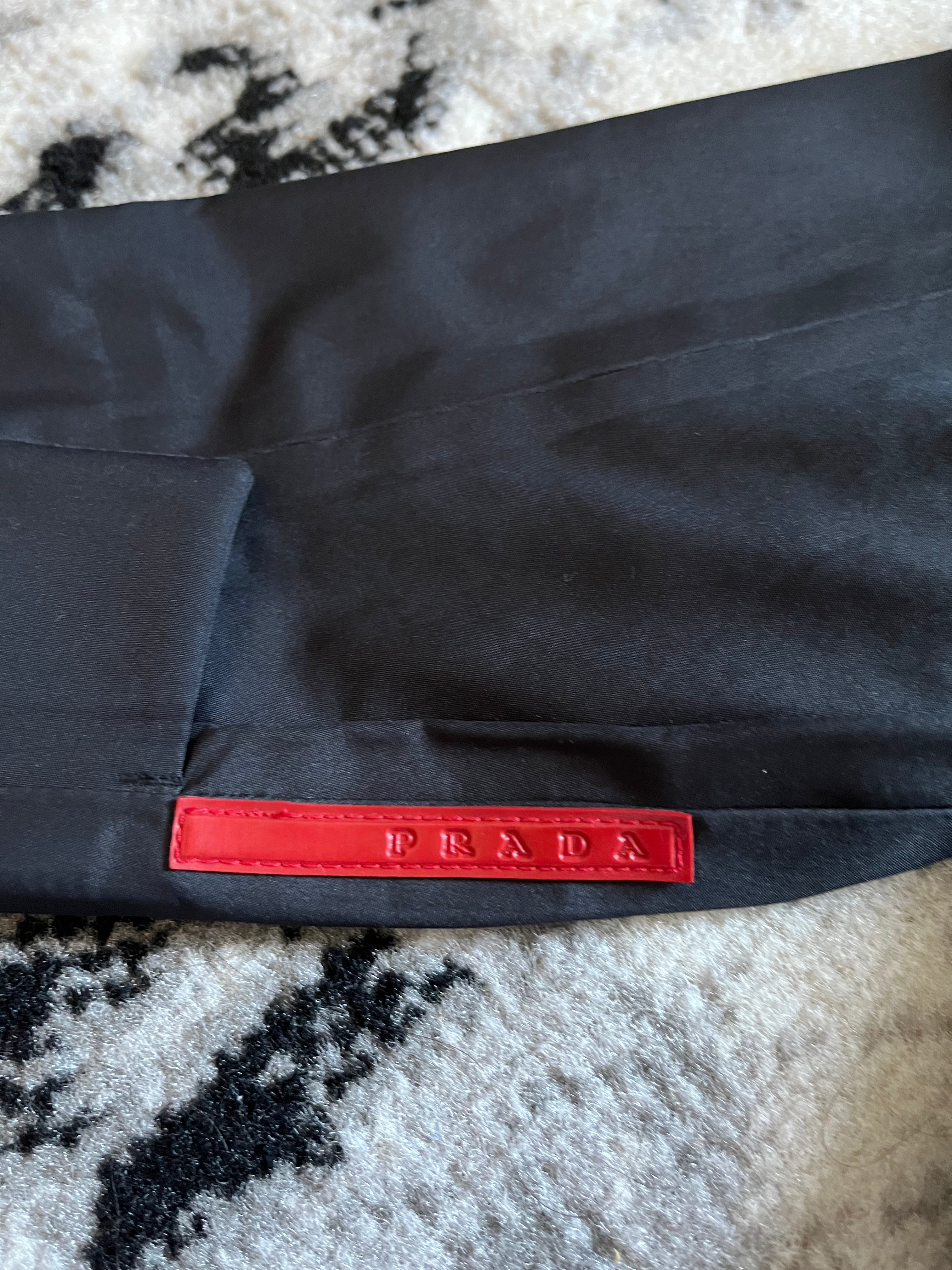 00年代 プラダ リネアロッサ タクティカル ユーティリティ テクノ ジャケット (M/L)