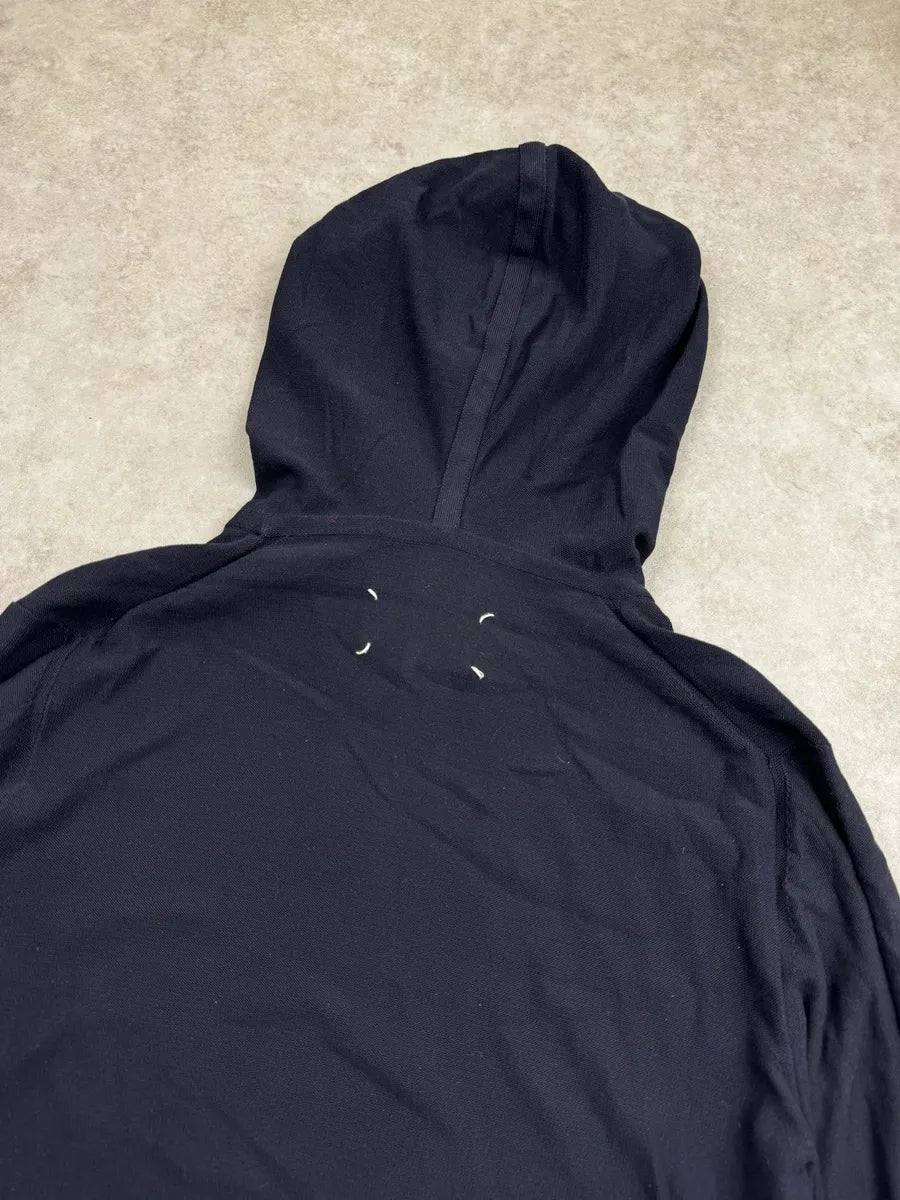 SS2014 Maison Margiela Navy Panelled Hoodie FBHZdAo 5
