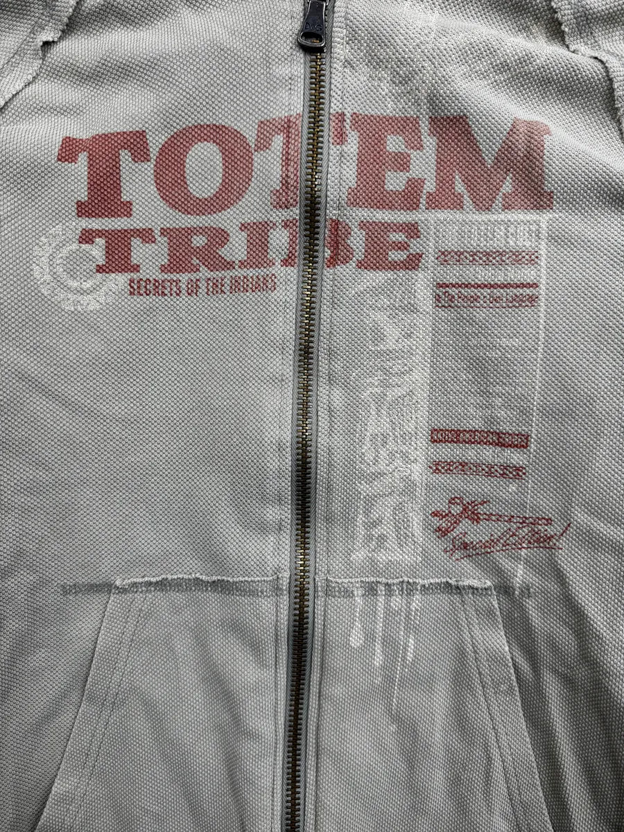 AW2004 Dolce & Gabbana Grey Technical Zip-Up Hoodie WfGulNpt 7