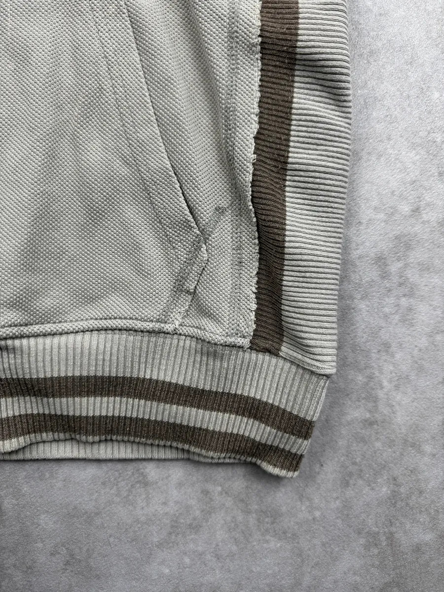 AW2004 Dolce & Gabbana Grey Technical Zip-Up Hoodie WfGulNpt 9