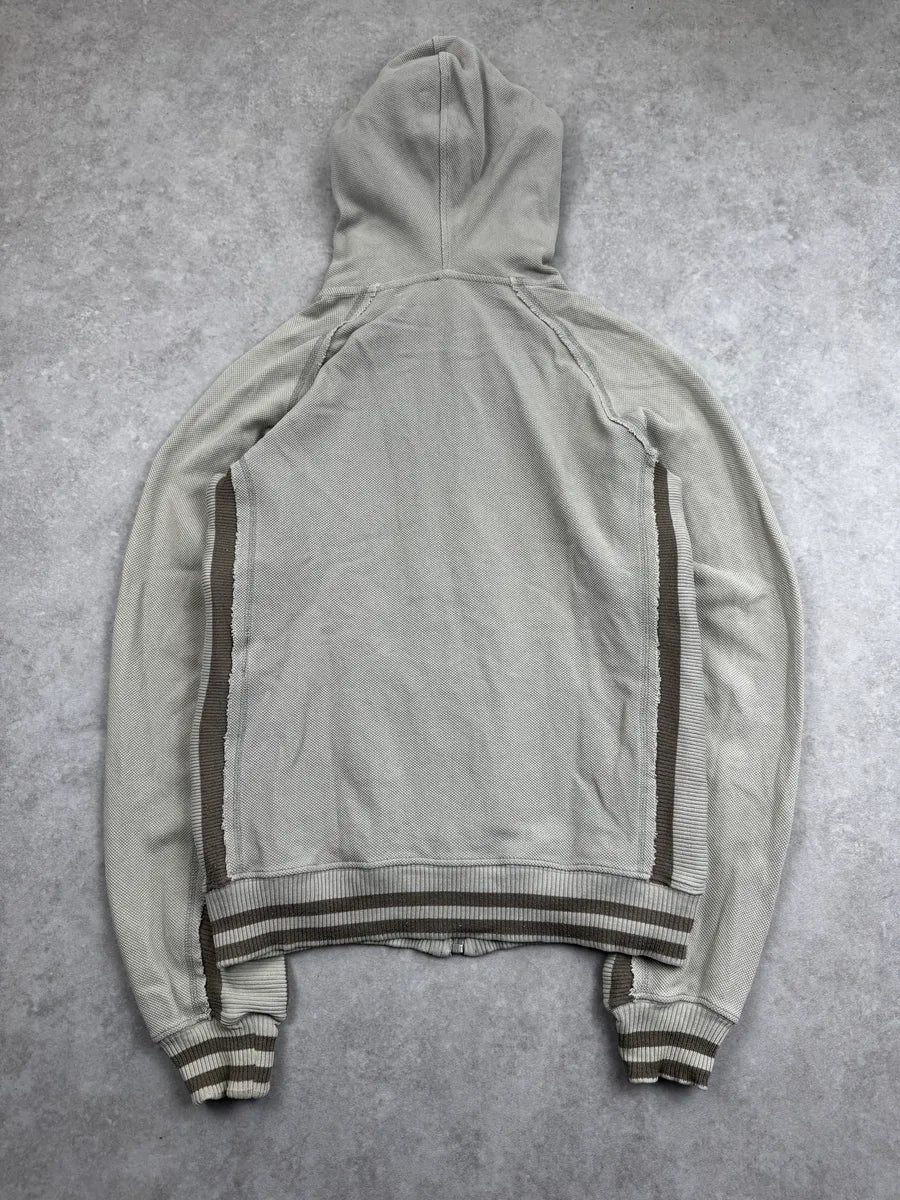 AW2004 Dolce & Gabbana Grey Technical Zip-Up Hoodie WfGulNpt 3