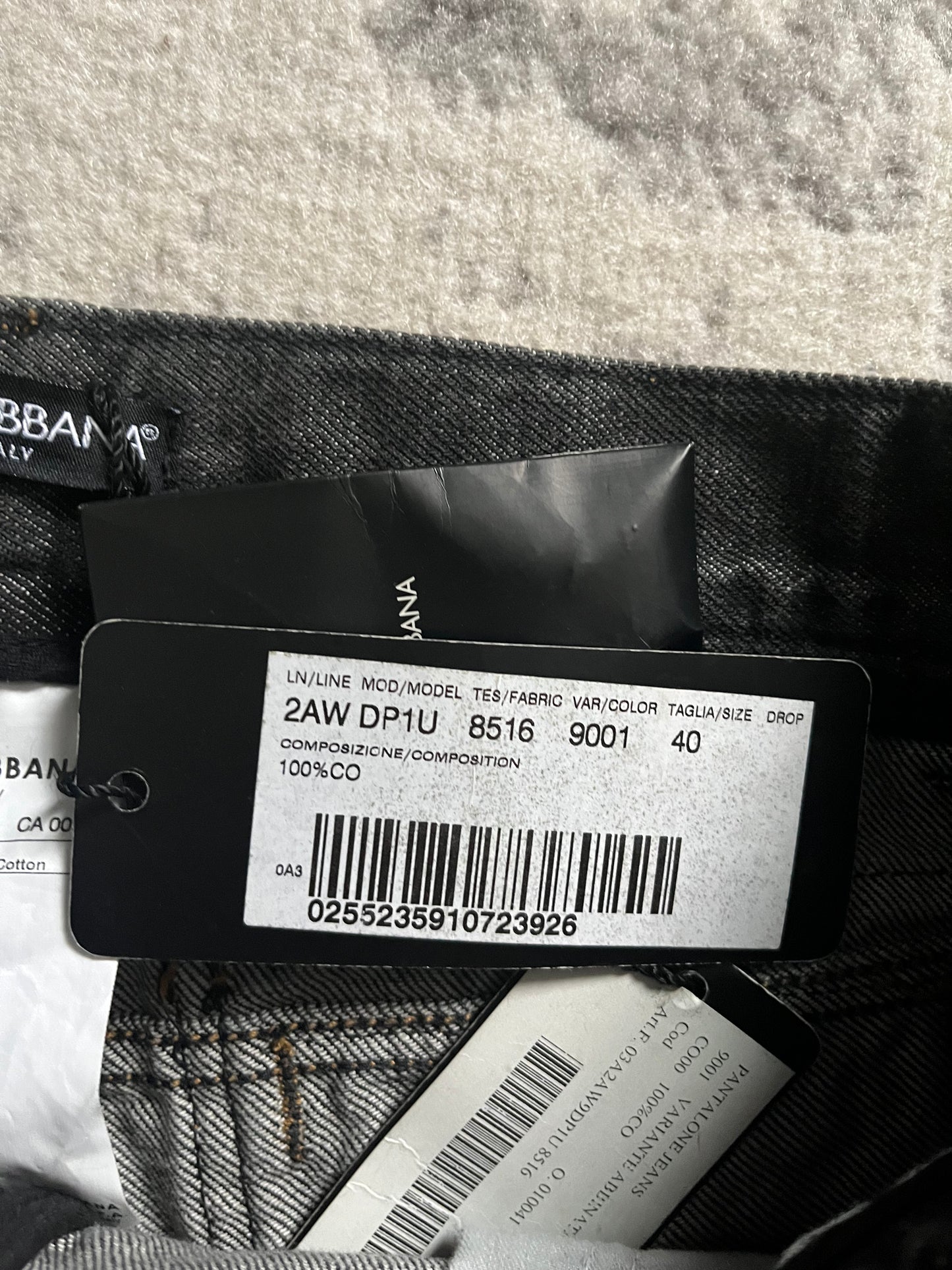 AW03 Dolce & Gabbana Archive Bondage Denim Jeans (S)