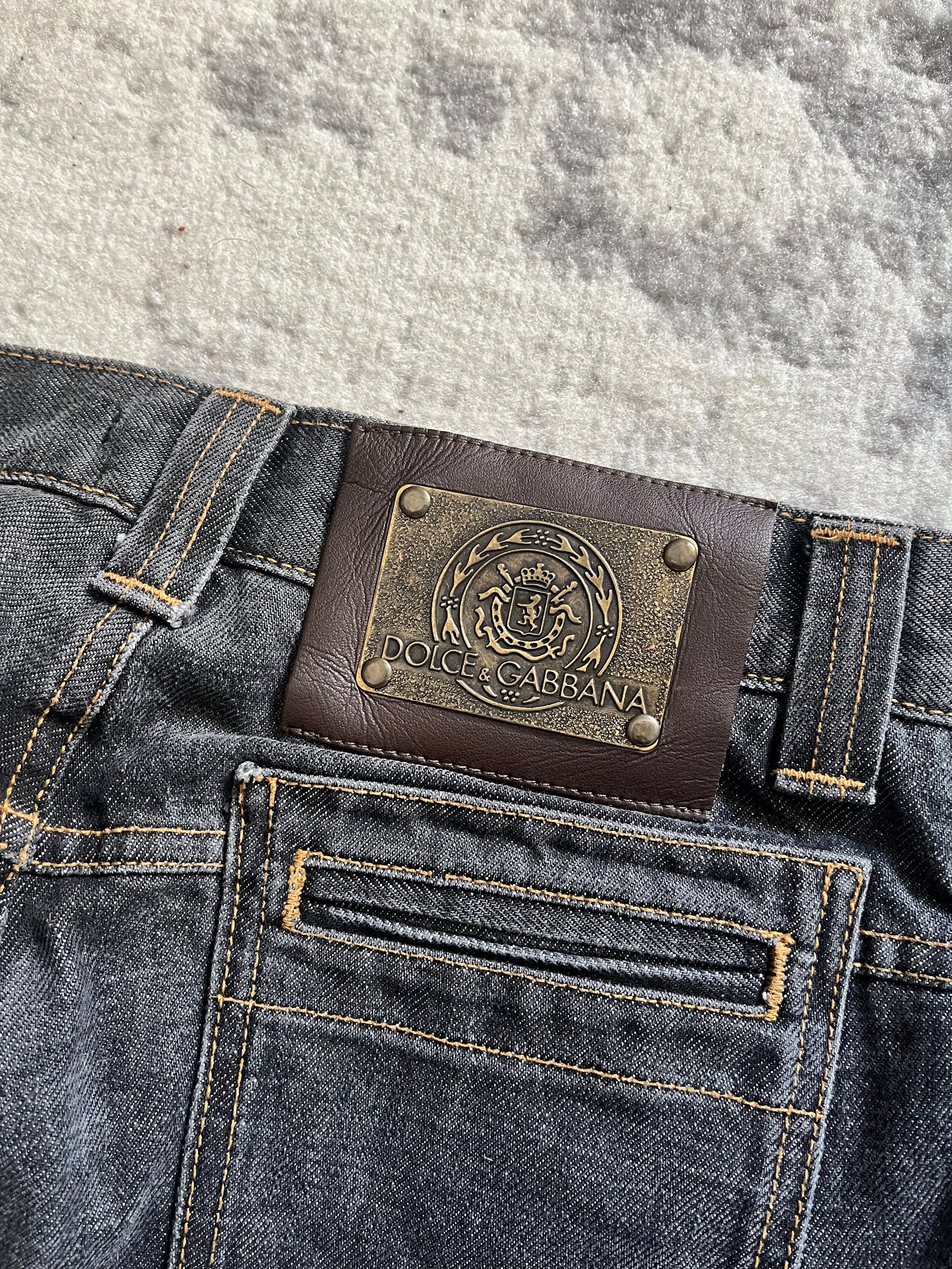 AW03 Dolce & Gabbana Archive Bondage Denim Jeans (S) – Dolce Vita Hub