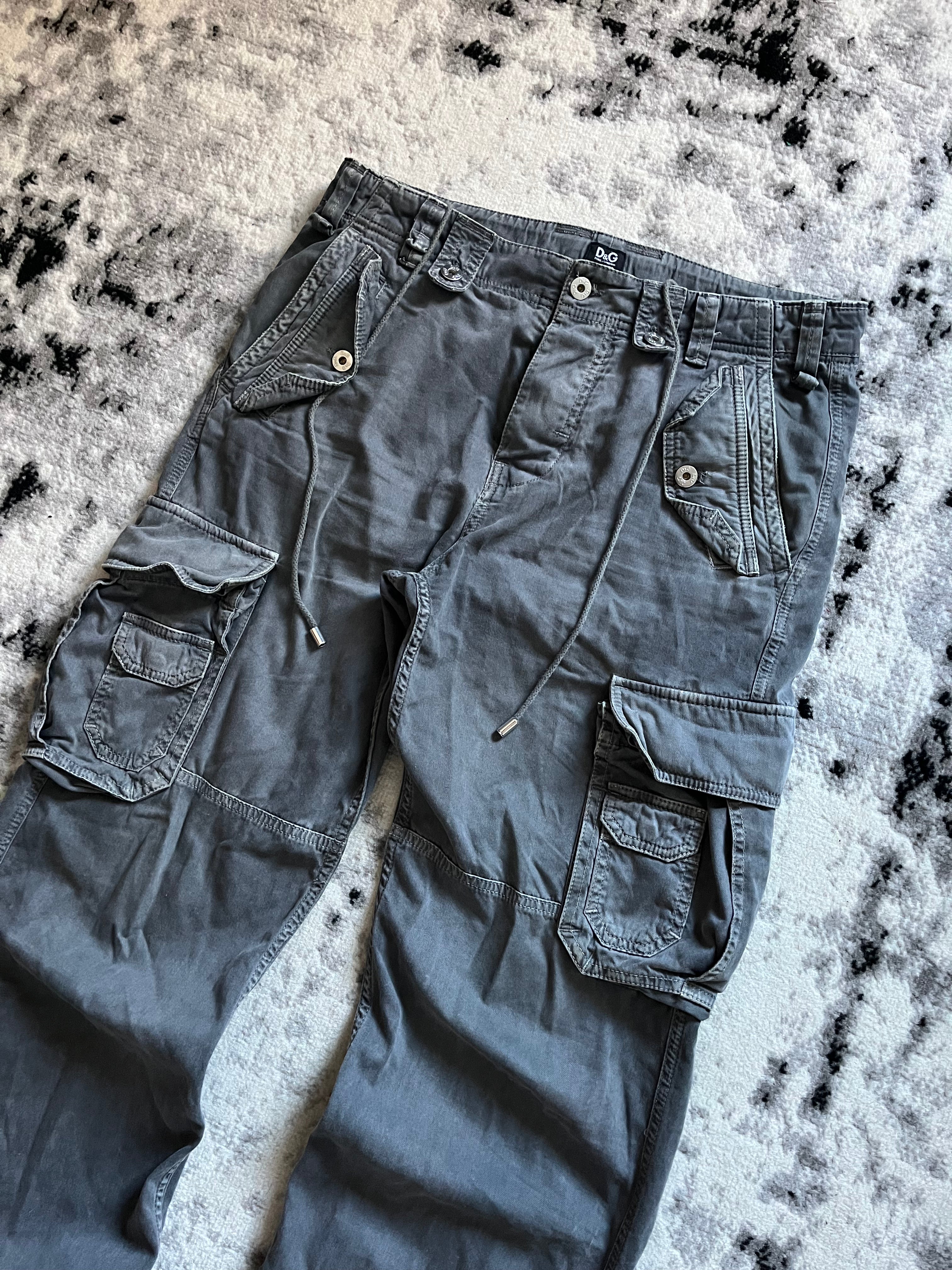 AW04 Dolce & Gabbana Archive Cargo Pants (L) – Dolce Vita Hub AW04 Dolce & Gabbana Archive Cargo Pants (L) – Dolce Vita Hub
