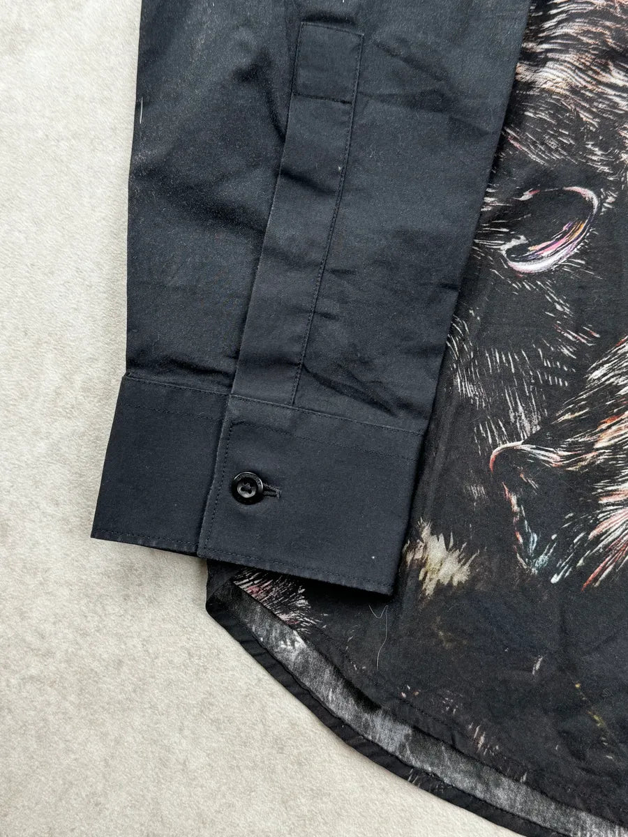 AW2016 Givenchy Black Monkey Pack Shirt by Riccardo Tisci AjaKgunN 8