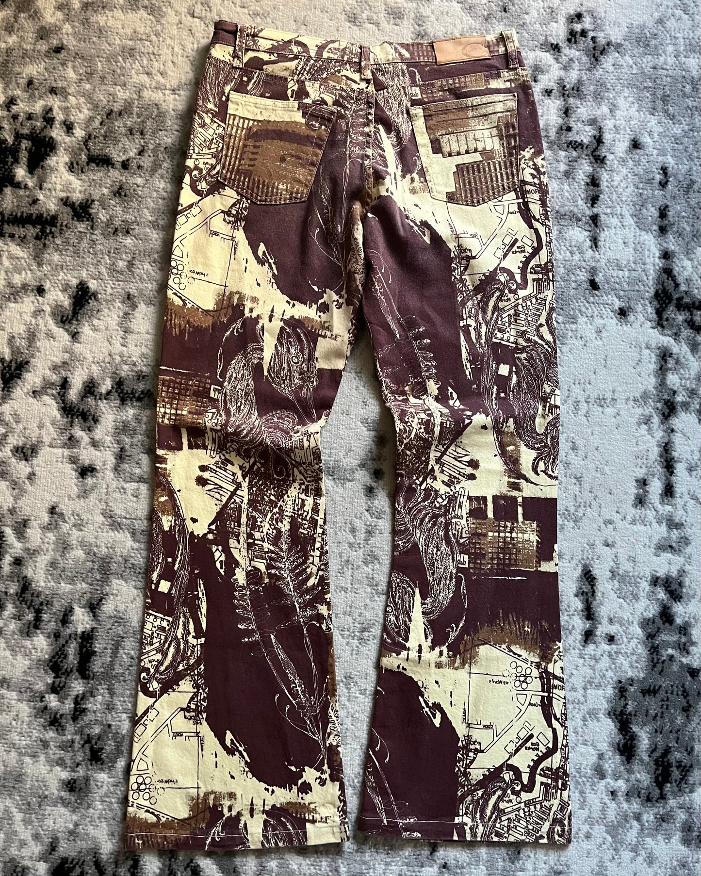 2000s Cavalli Milano Bloom Pants (M)